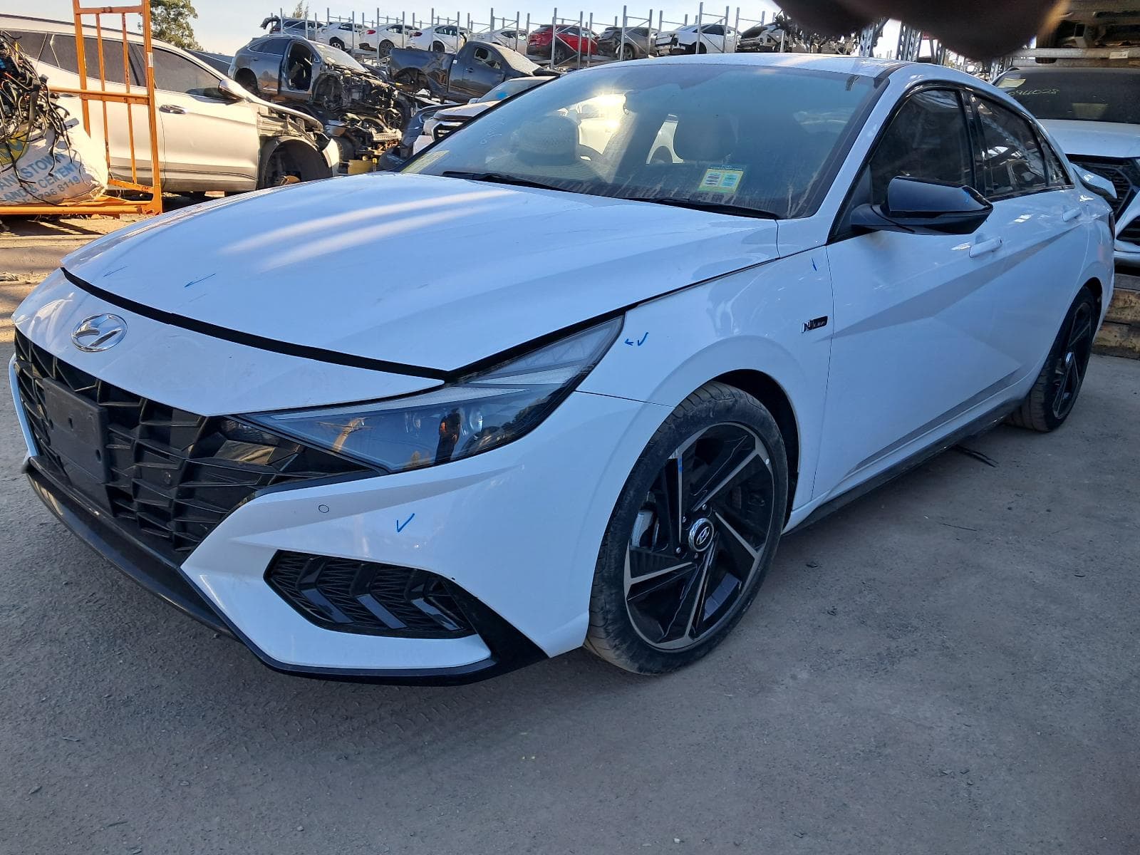 Featured wrecking vehicle: 2022 HYUNDAI I30 (stock SPN832)