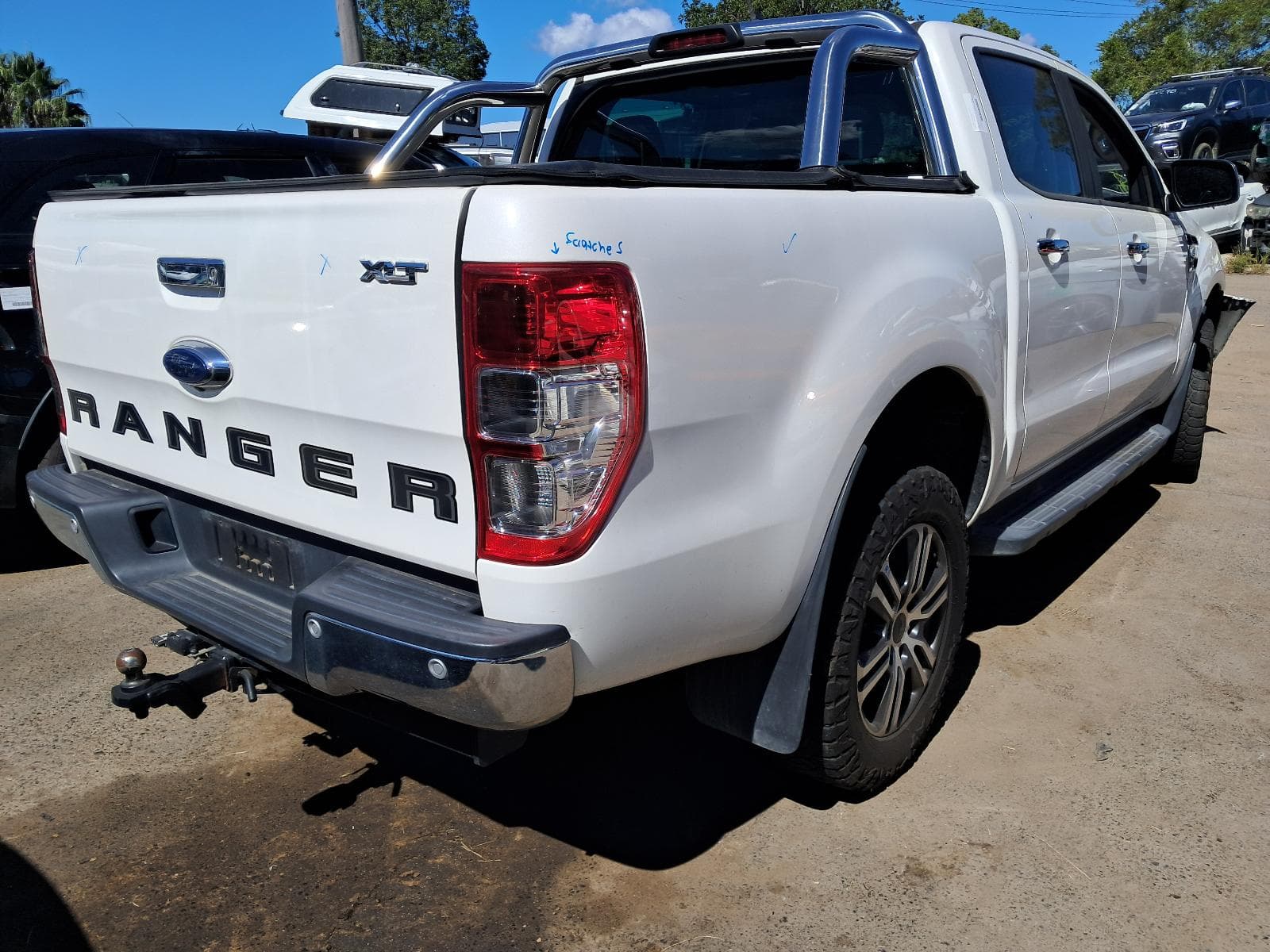 Featured wrecking vehicle: 2020 FORD RANGER (stock SPN810)