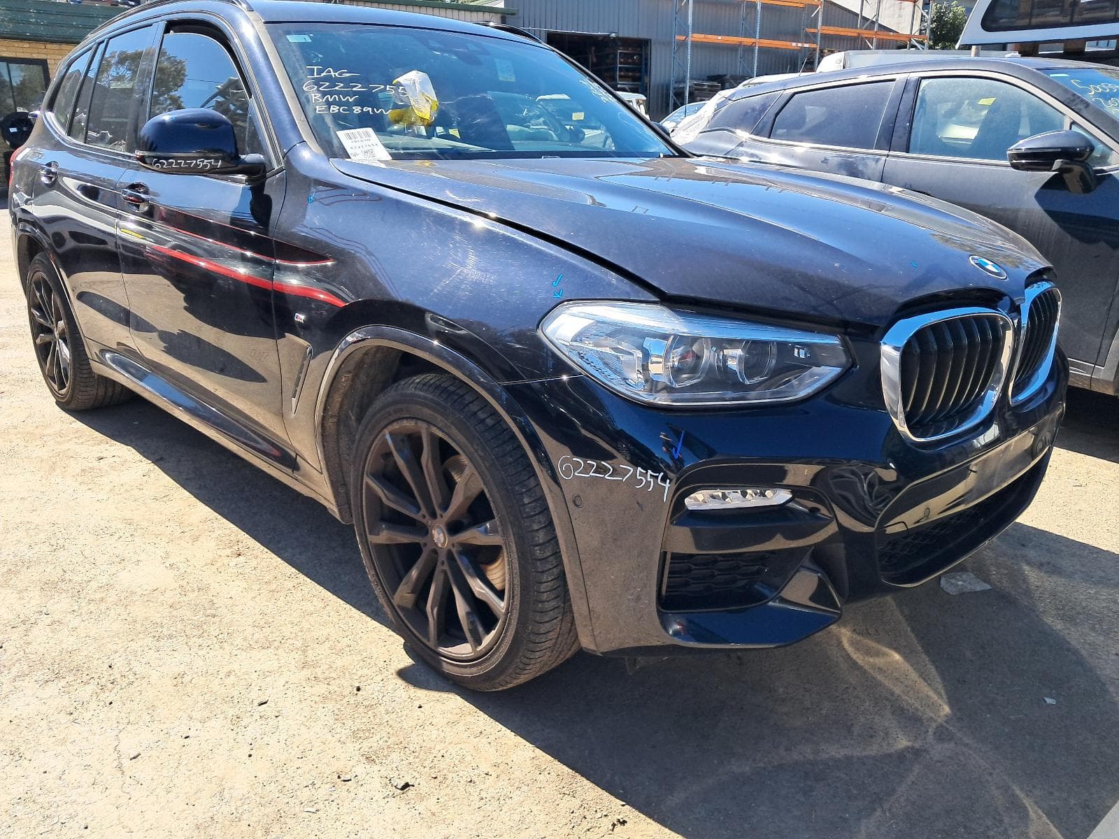 Featured wrecking vehicle: 2019 BMW X3 (stock SPN813)