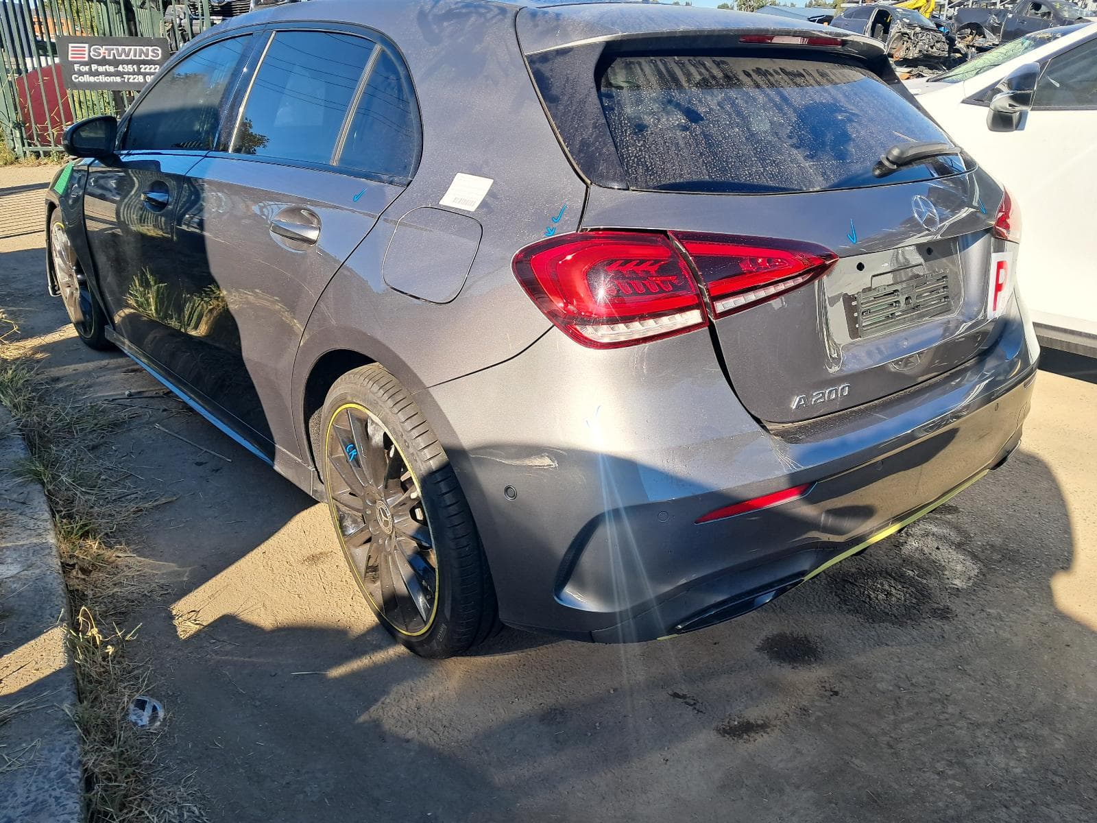 Featured wrecking vehicle: 2018 MERCEDES A CLASS (stock SPN840)