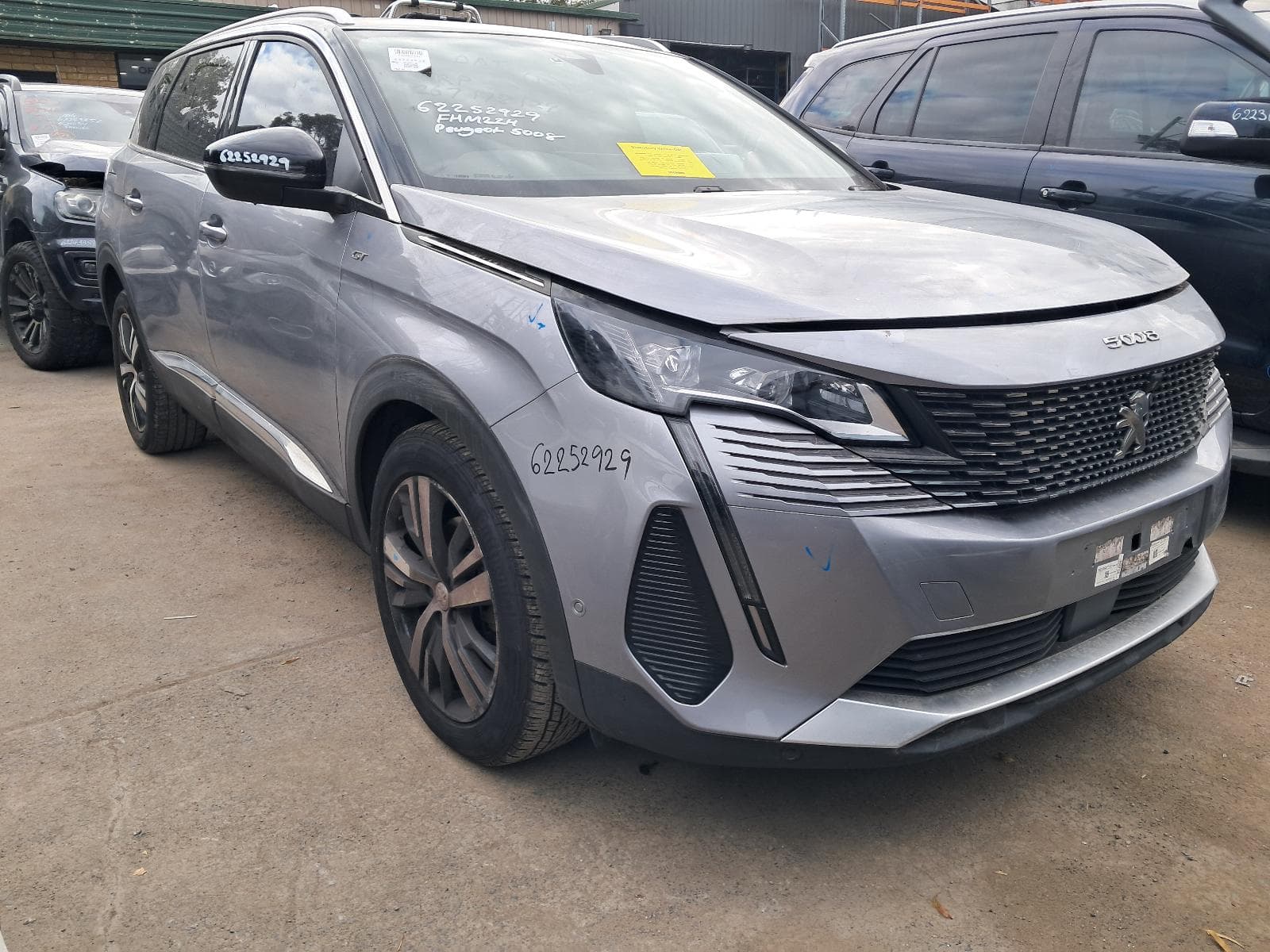 Featured wrecking vehicle: 2021 PEUGEOT 5008 (stock SPN859)