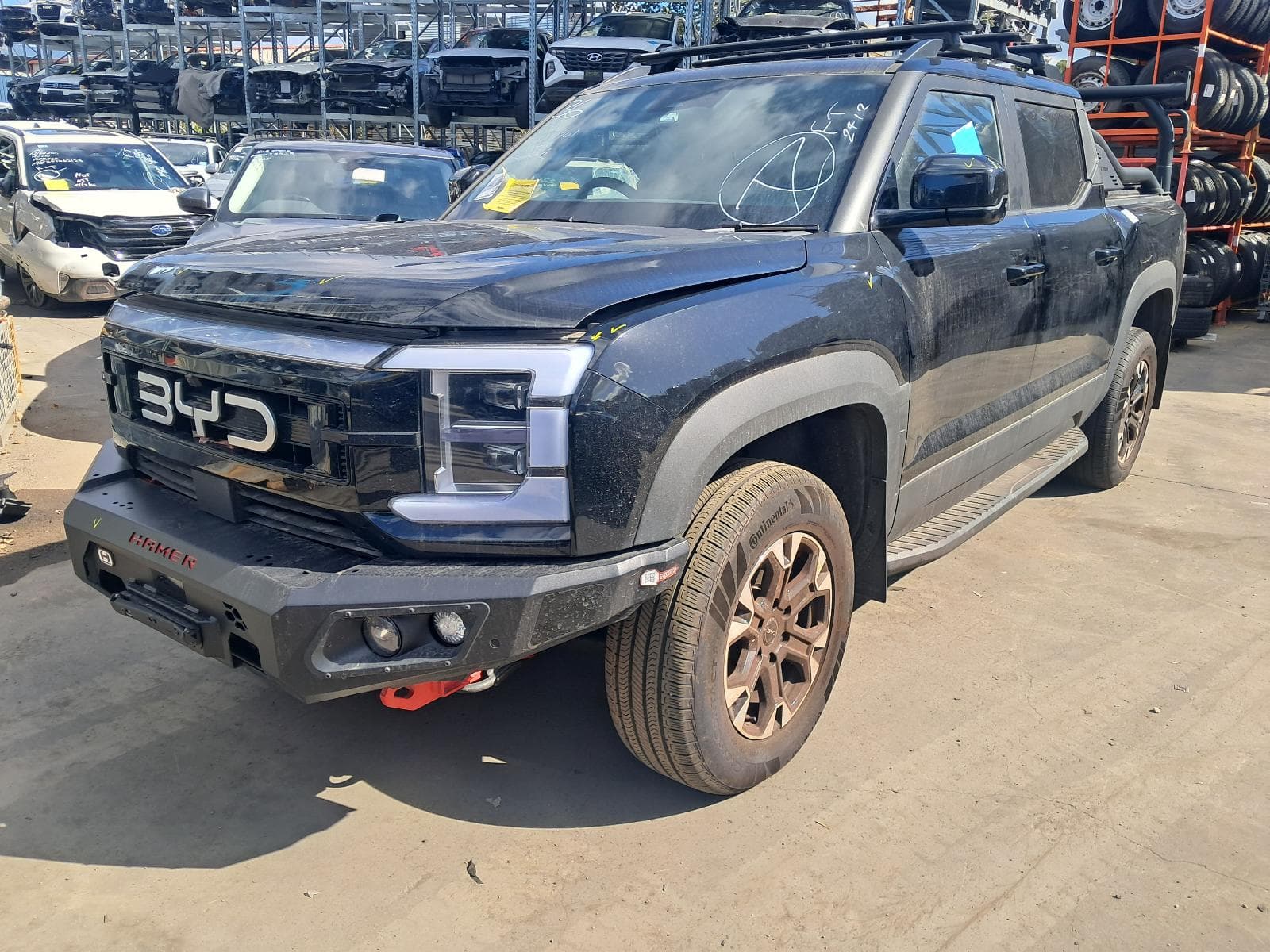 Featured wrecking vehicle: 2025 BYD SHARK 6 (stock SPN839)