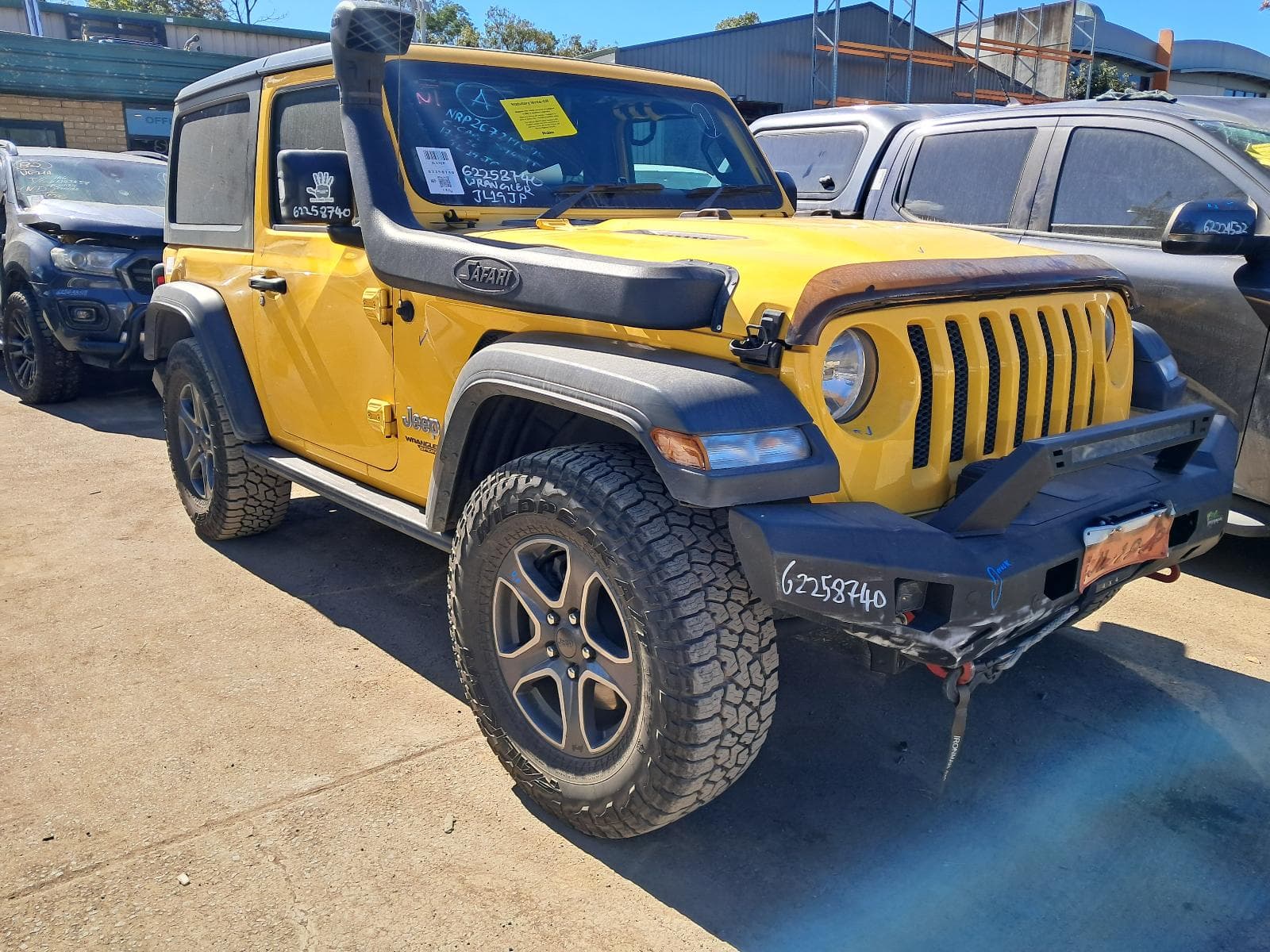 Featured wrecking vehicle: 2019 JEEP WRANGLER (stock SPN865)