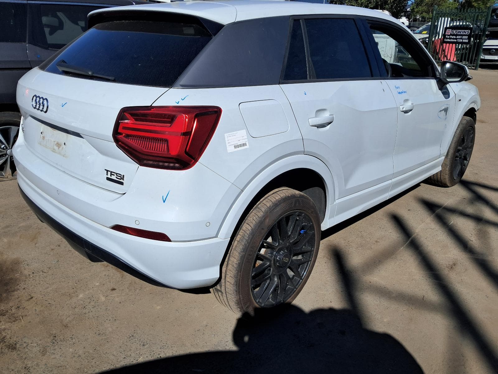 Featured wrecking vehicle: 2018 AUDI Q2 (stock 10788)