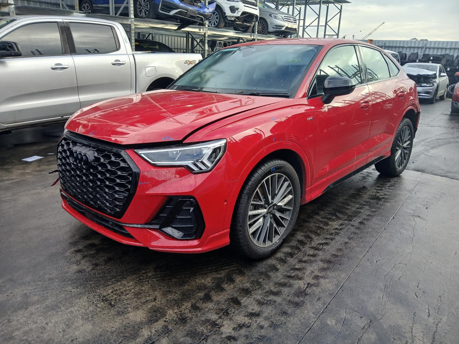 Featured wrecking vehicle: 2025 AUDI Q3 (stock 10911)