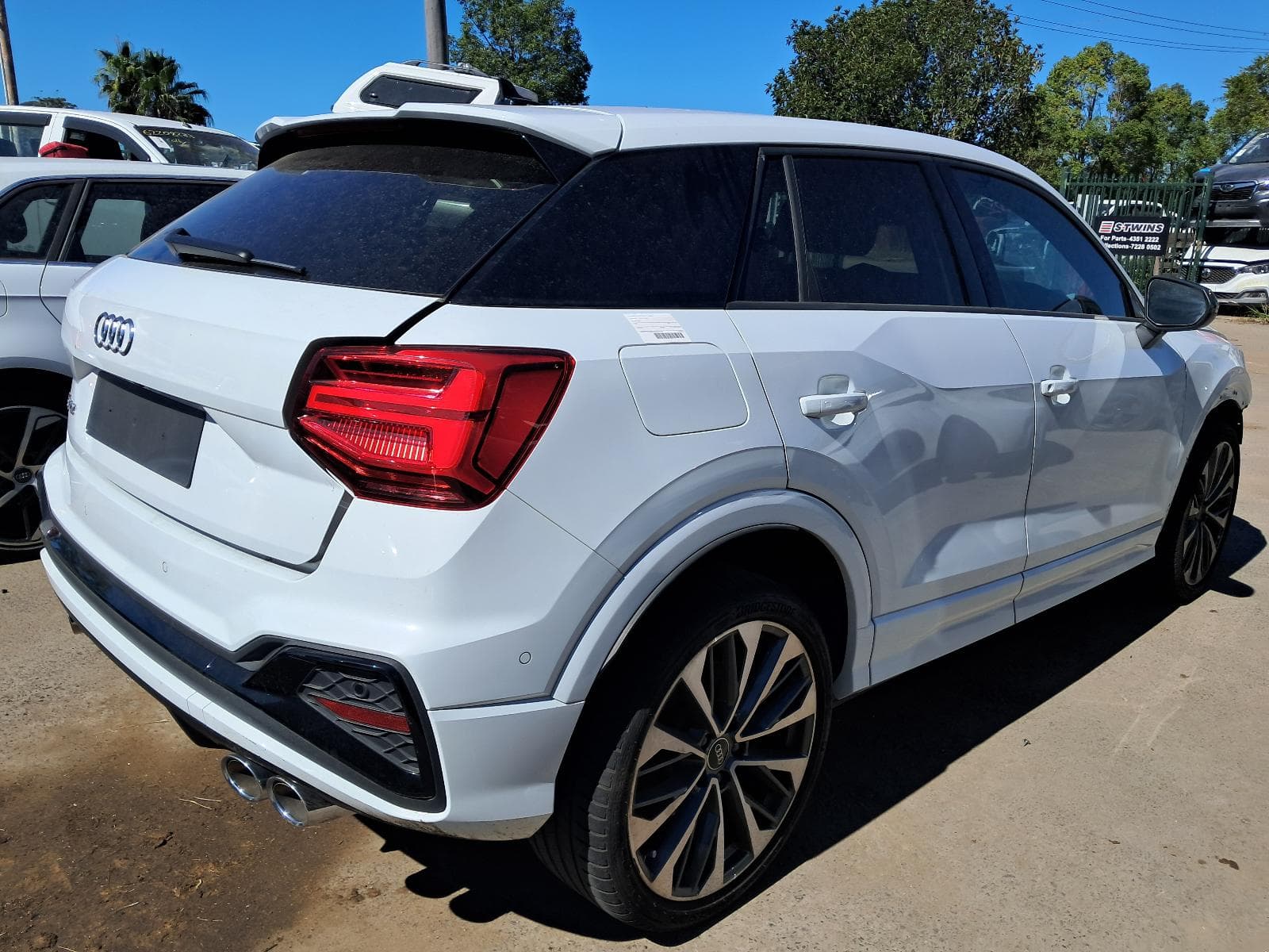 Featured wrecking vehicle: 2021 AUDI Q2 (stock SPN838)