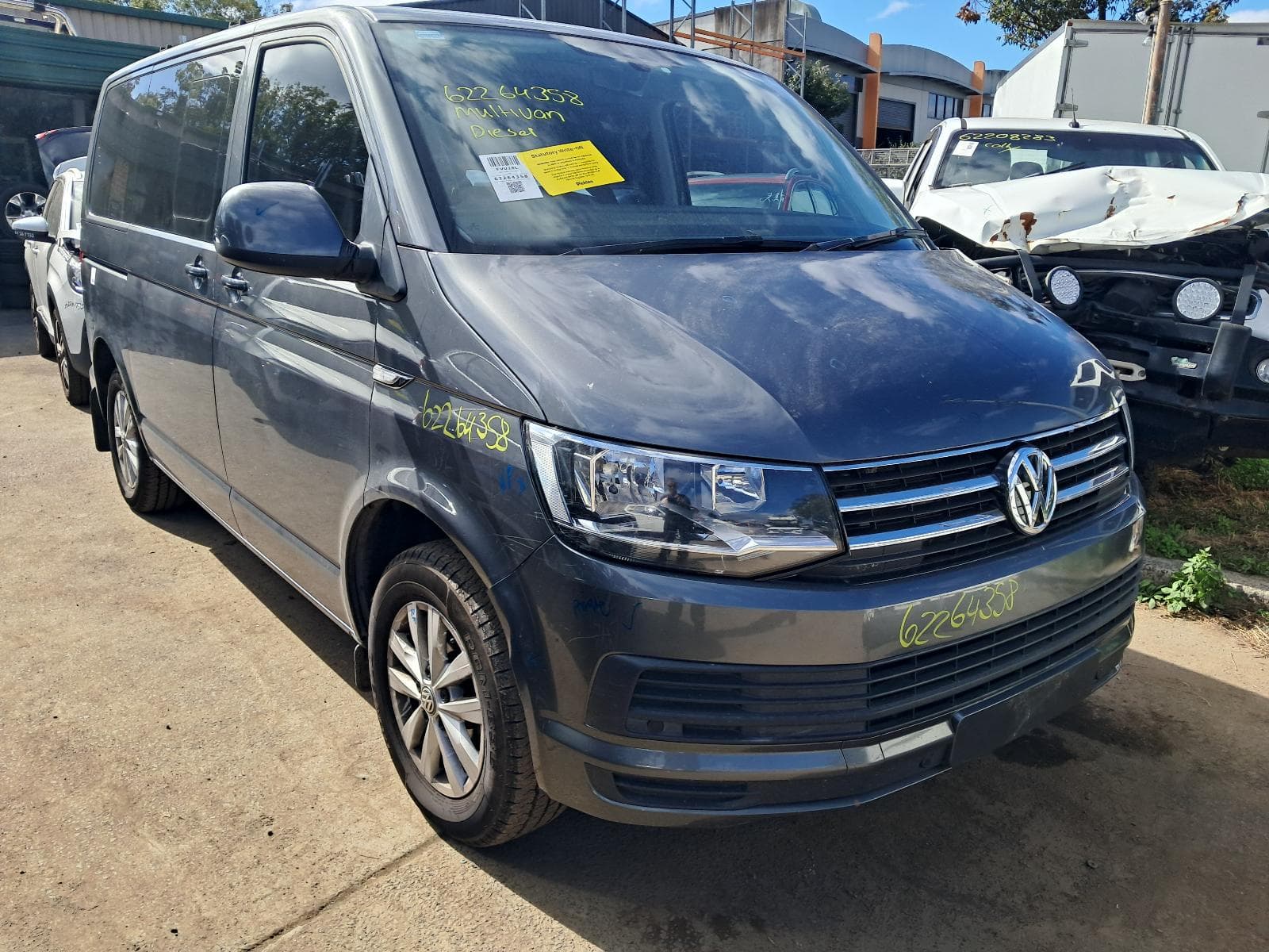 Featured wrecking vehicle: 2017 VOLKSWAGEN TRANSPORTER (stock SPN893)