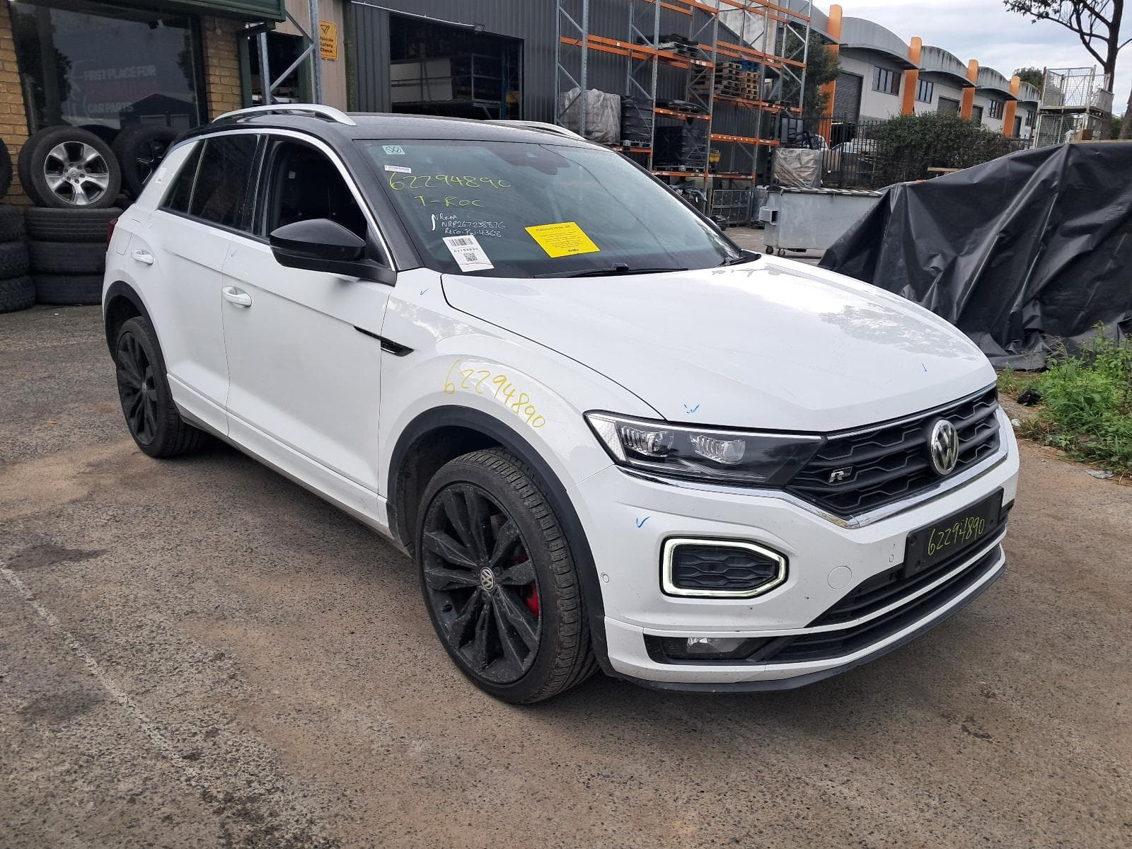 Featured wrecking vehicle: 2020 VOLKSWAGEN T-ROC (stock SPN966)