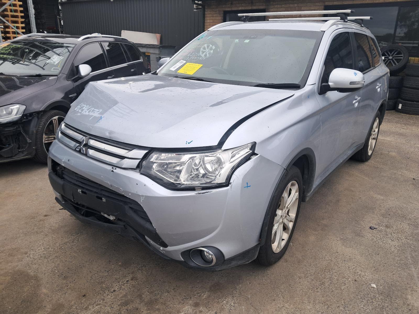 Featured wrecking vehicle: 2015 MITSUBISHI OUTLANDER (stock SPN960)