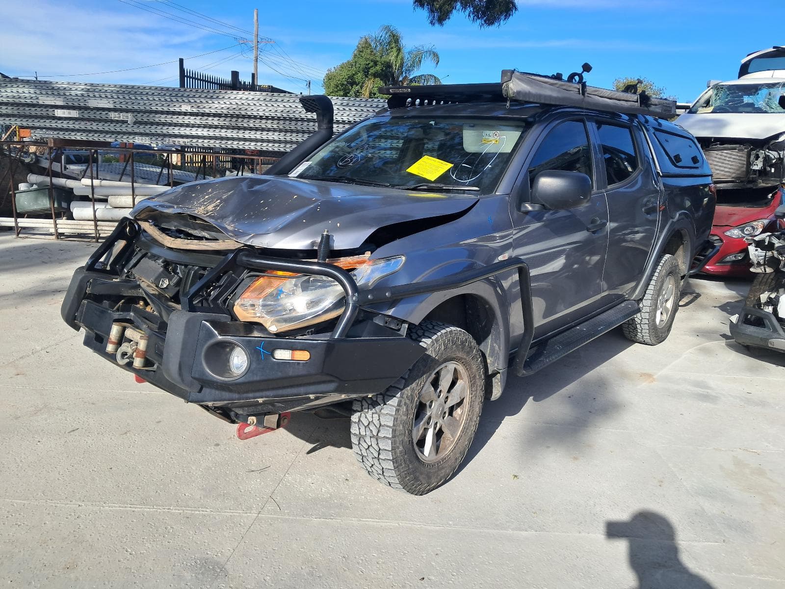 Featured wrecking vehicle: 2017 MITSUBISHI TRITON (stock SPN956)