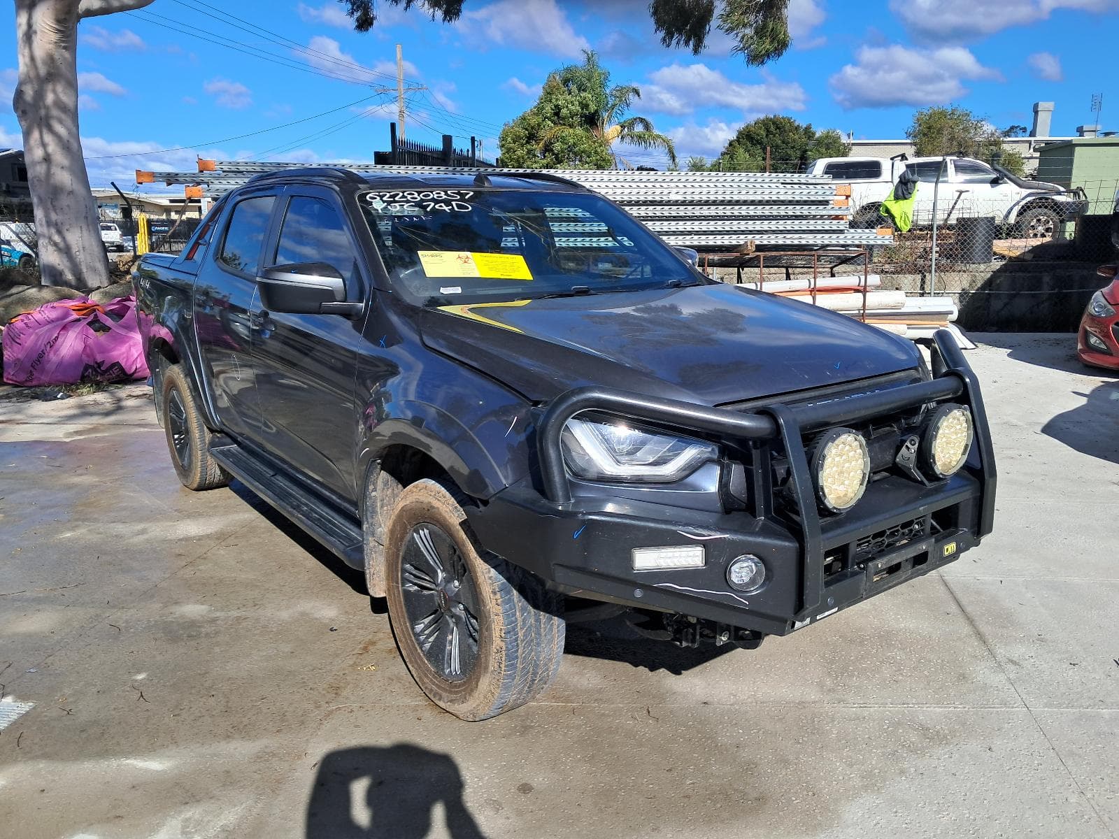 Featured wrecking vehicle: 2021 ISUZU DMAX (stock SPN953)