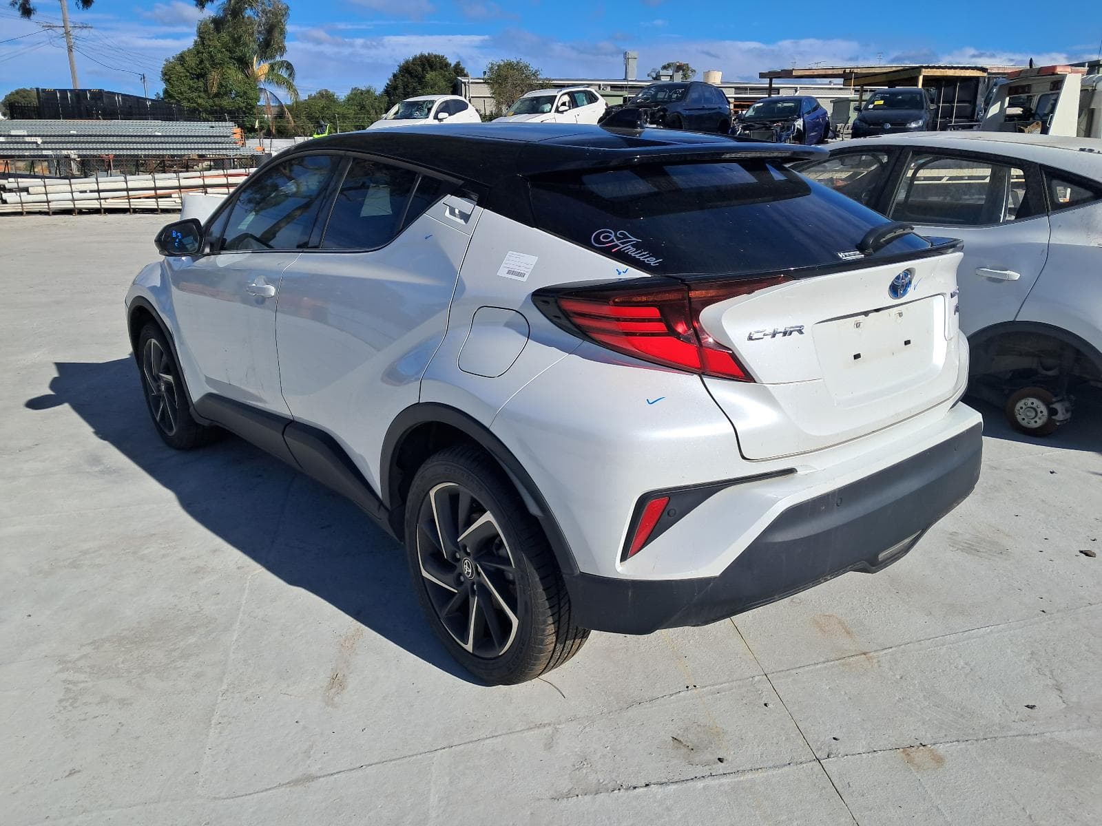 Featured wrecking vehicle: 2023 TOYOTA C-HR (stock 10945)