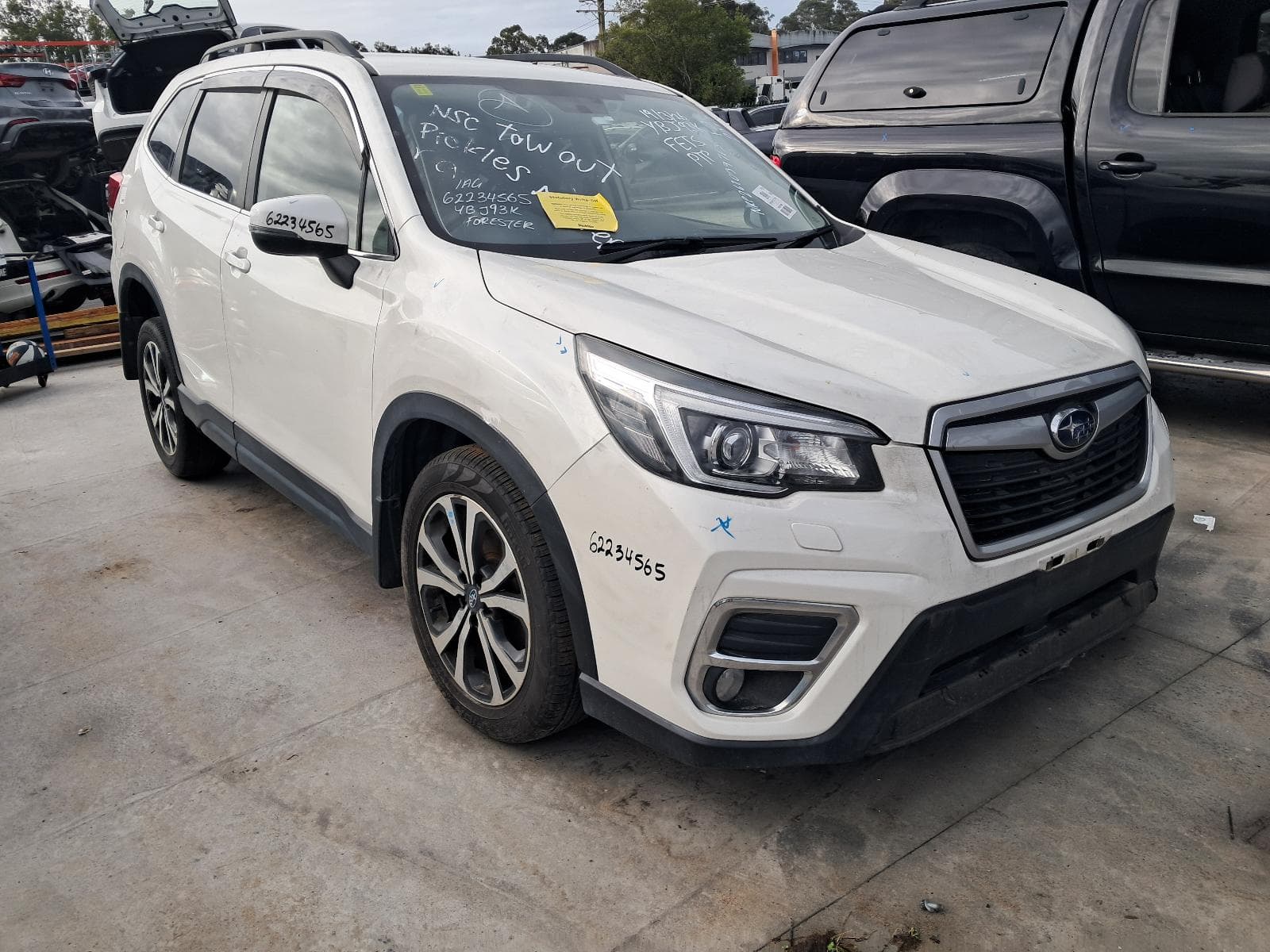 Featured wrecking vehicle: 2019 SUBARU FORESTER (stock SPN819)