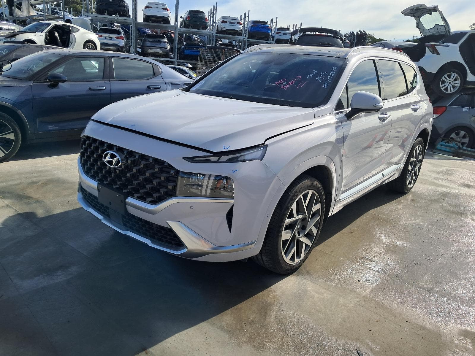 Featured wrecking vehicle: 2022 HYUNDAI SANTA FE (stock SPN977)