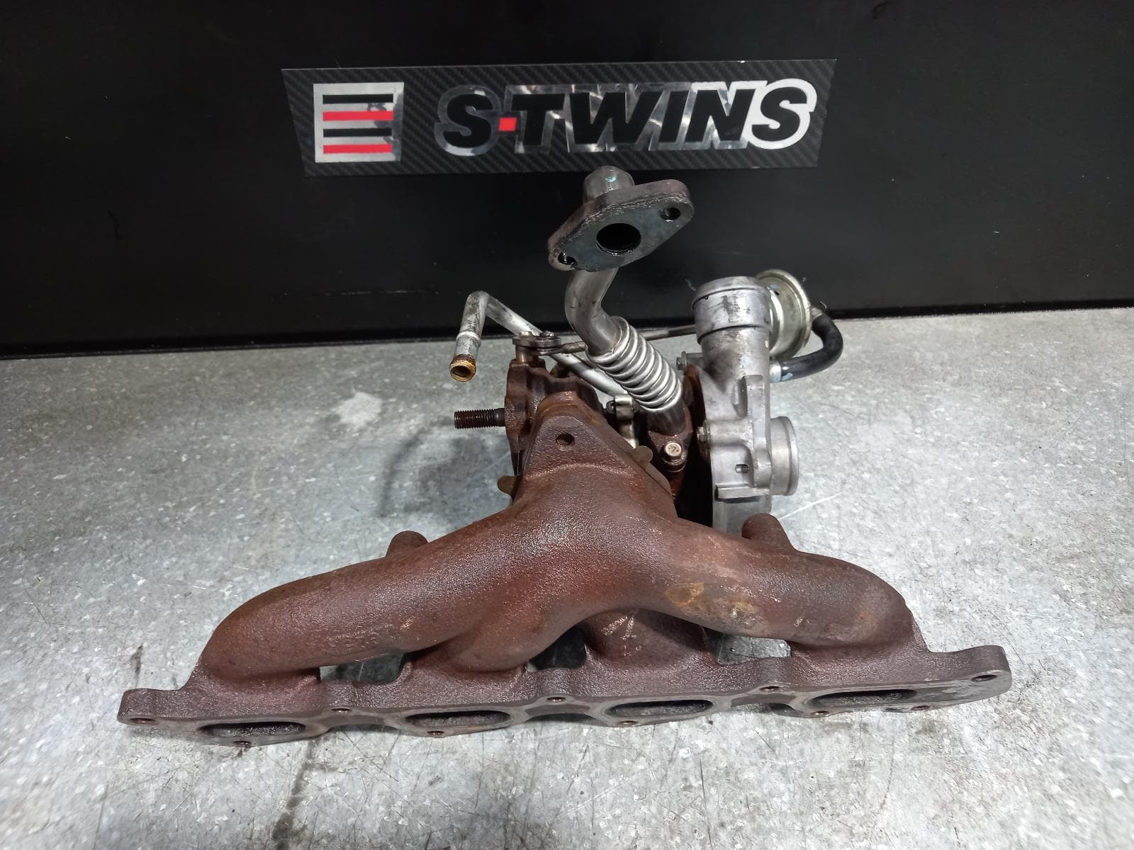Used auto part listing image: 2014 MITSUBISHI TRITON TURBOCHARGER DIESEL, 2.5, LOW MOUNT TURBO TYPE, ML-MN, 01/08-04/15 0000170386