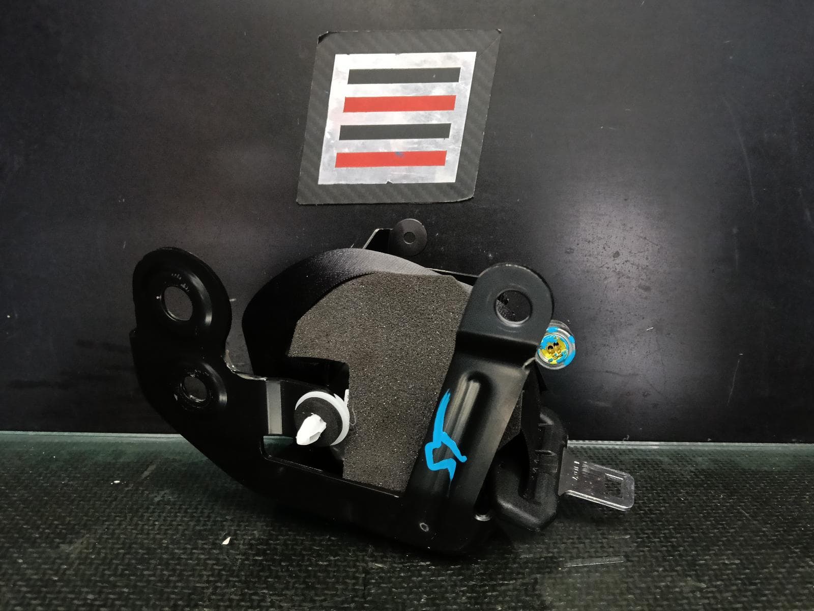 Used auto part listing image: 2022 MAZDA CX30 SEAT BELT STALK LH REAR, SEAT BELT ONLY, DM, 10/19- 0000413487