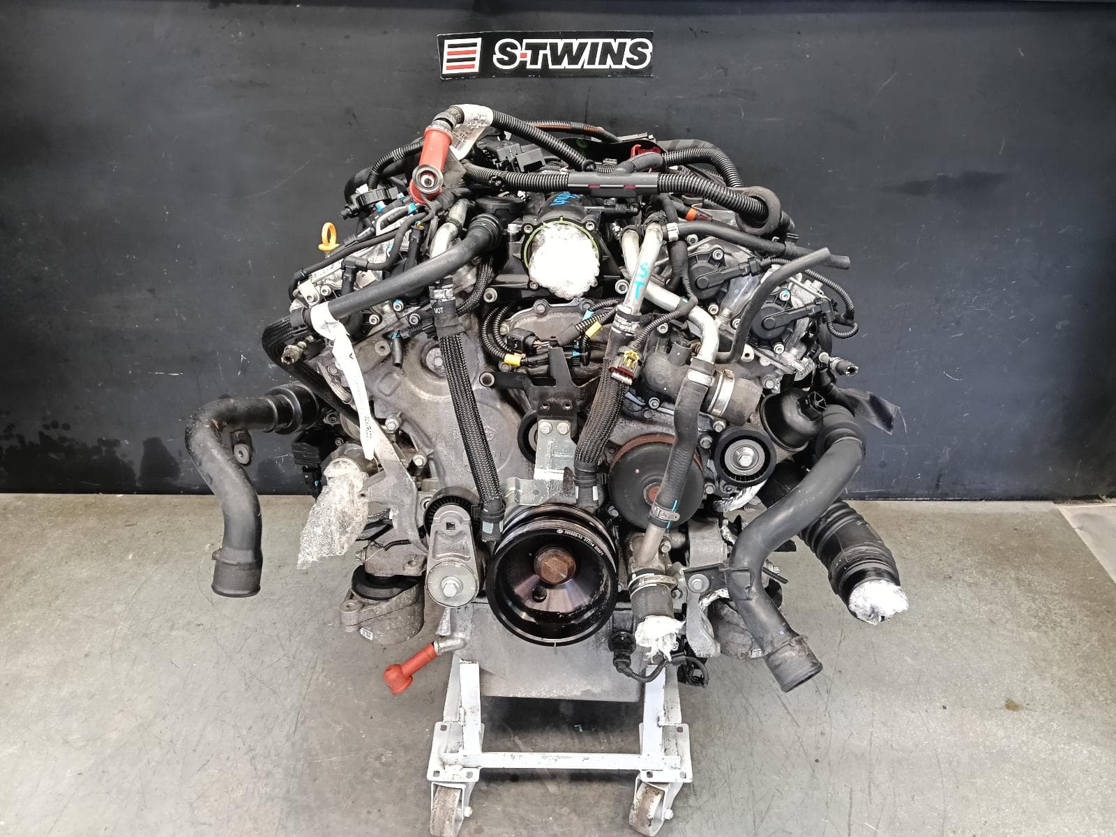 Used auto part listing image: 2015 MASERATI GHIBLI ENGINE M157, PETROL, 3.0, TWIN TURBO, 05/14- 0000413957