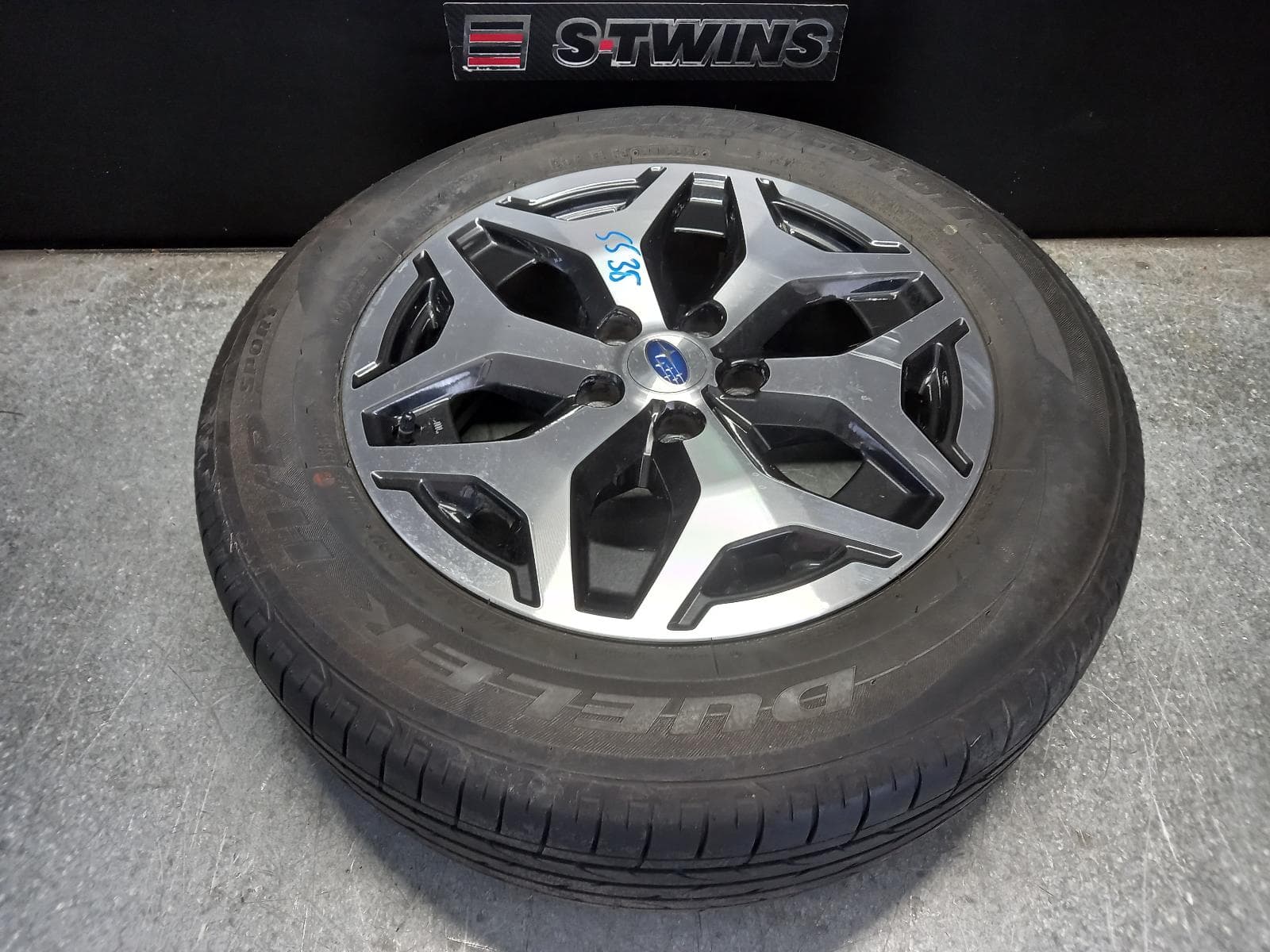 Used auto part listing image: 2020 SUBARU FORESTER WHEEL MAG FACTORY, 17X7IN, 6 Y SPOKE, SK, 08/18-11/24 0000249265
