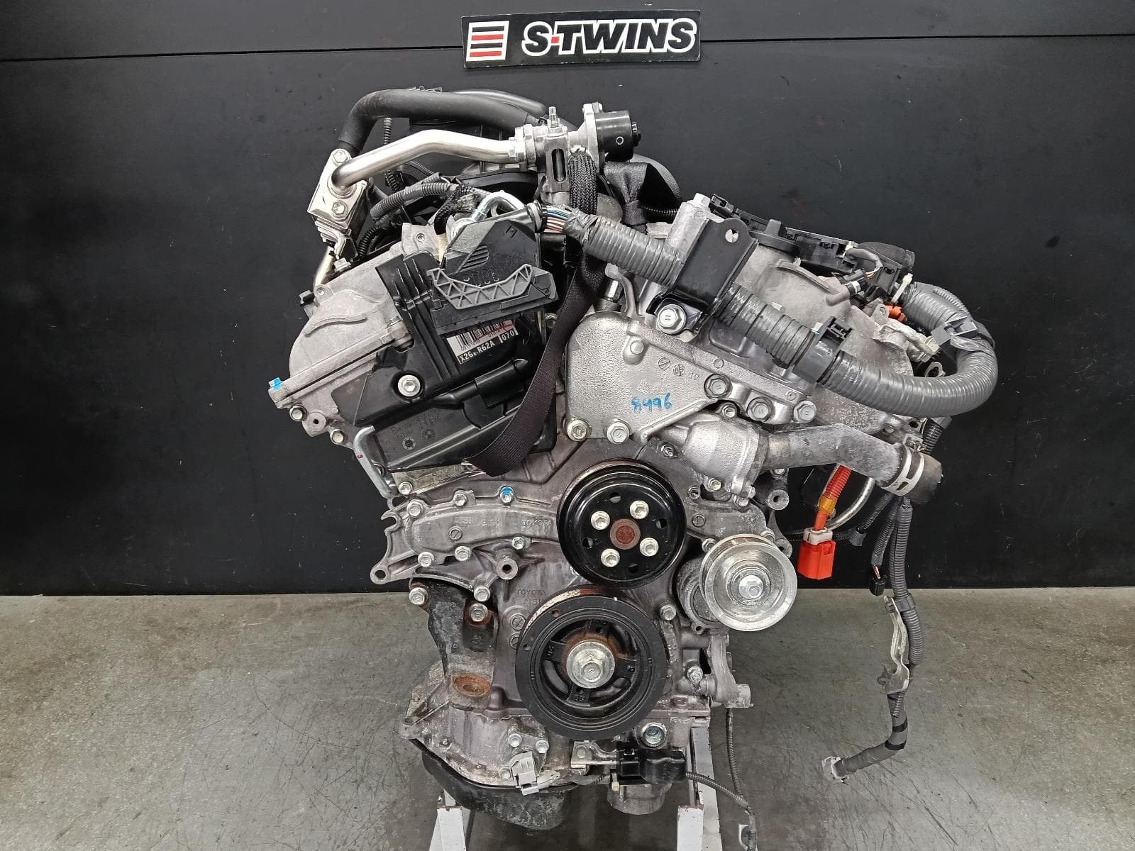 Used auto part listing image: 2013 LEXUS RX SERIES ENGINE PETROL, 3.5, 2GR-FXE, GYL15R, RX450h, HYBRID TYPE, 12/08-08/15 0000396346