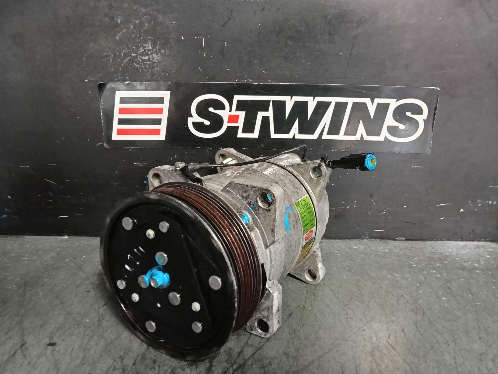 Used auto part listing image: 2013 FIAT SCUDO A C COMPRESSOR DIESEL, 2.0, TURBO, 04/08-01/16 0000393301