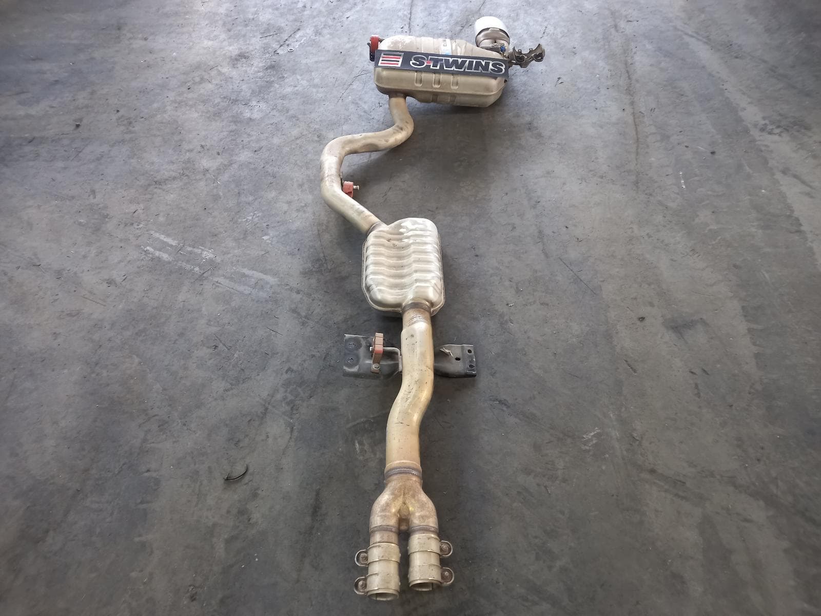 Used auto part listing image: 2017 AUDI Q3 EXHAUST SYSTEM 8U, 03/12-12/18 0000399913