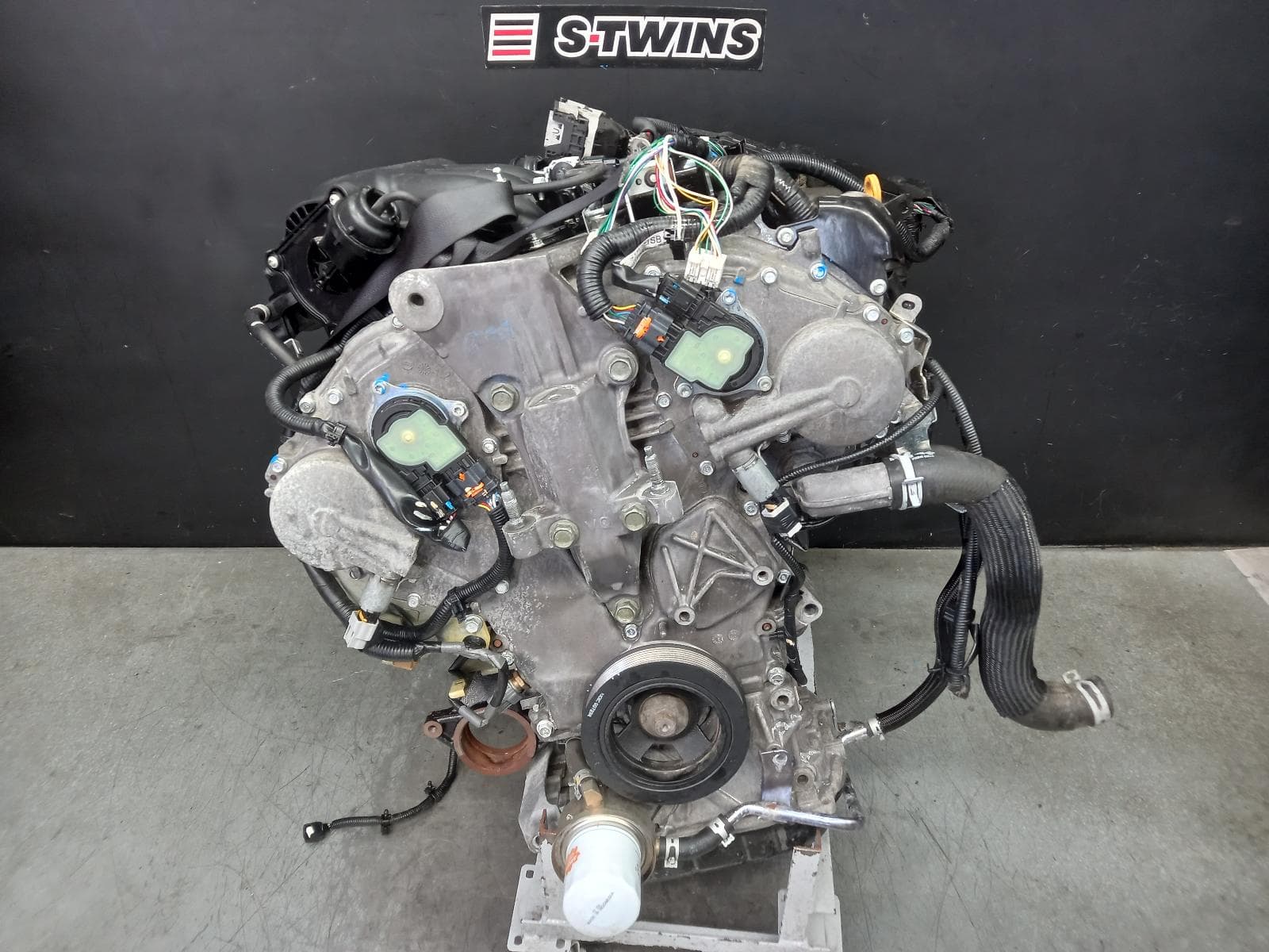 Used auto part listing image: 2019 NISSAN PATHFINDER ENGINE PETROL, 3.5, VQ35DD, FWD, R52, 12/16-04/21 0000386598