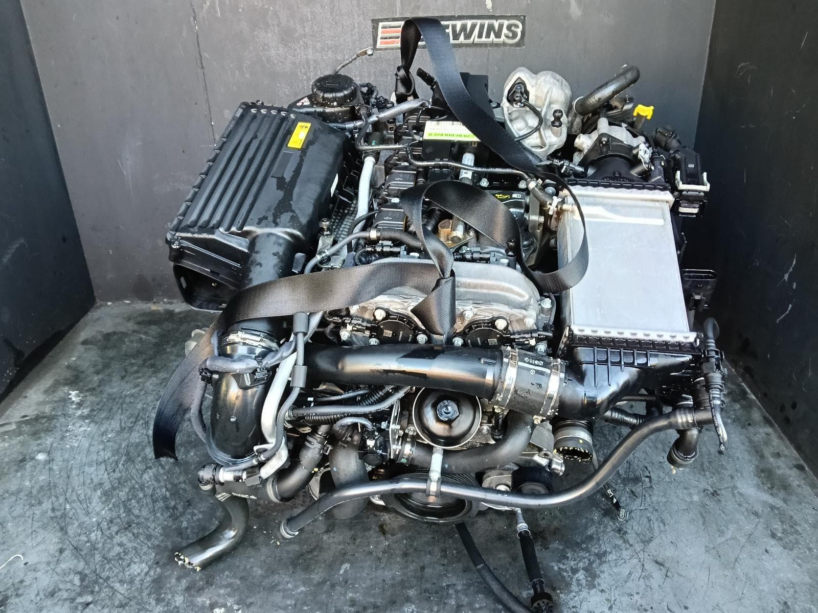 Used auto part listing image: 2016 MERCEDES C CLASS ENGINE PETROL, 2.0, TURBO, 274.920 CODE, C250BD (155kW), W205/S205, 06/14-06/17 0000399757