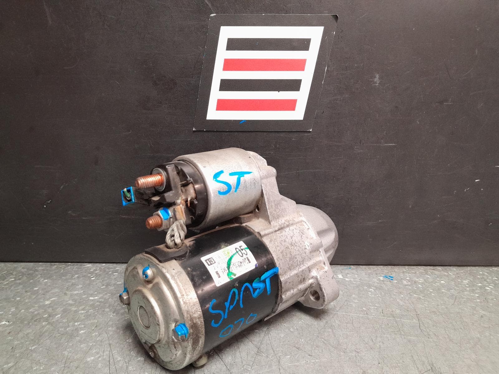 Used auto part listing image: 2012 MITSUBISHI LANCER STARTER PETROL, 2.0/2.4, NON TURBO, 1.3kW MITSUBISHI M000T38771, CJ-CF, 11/10-12/17 0000374789