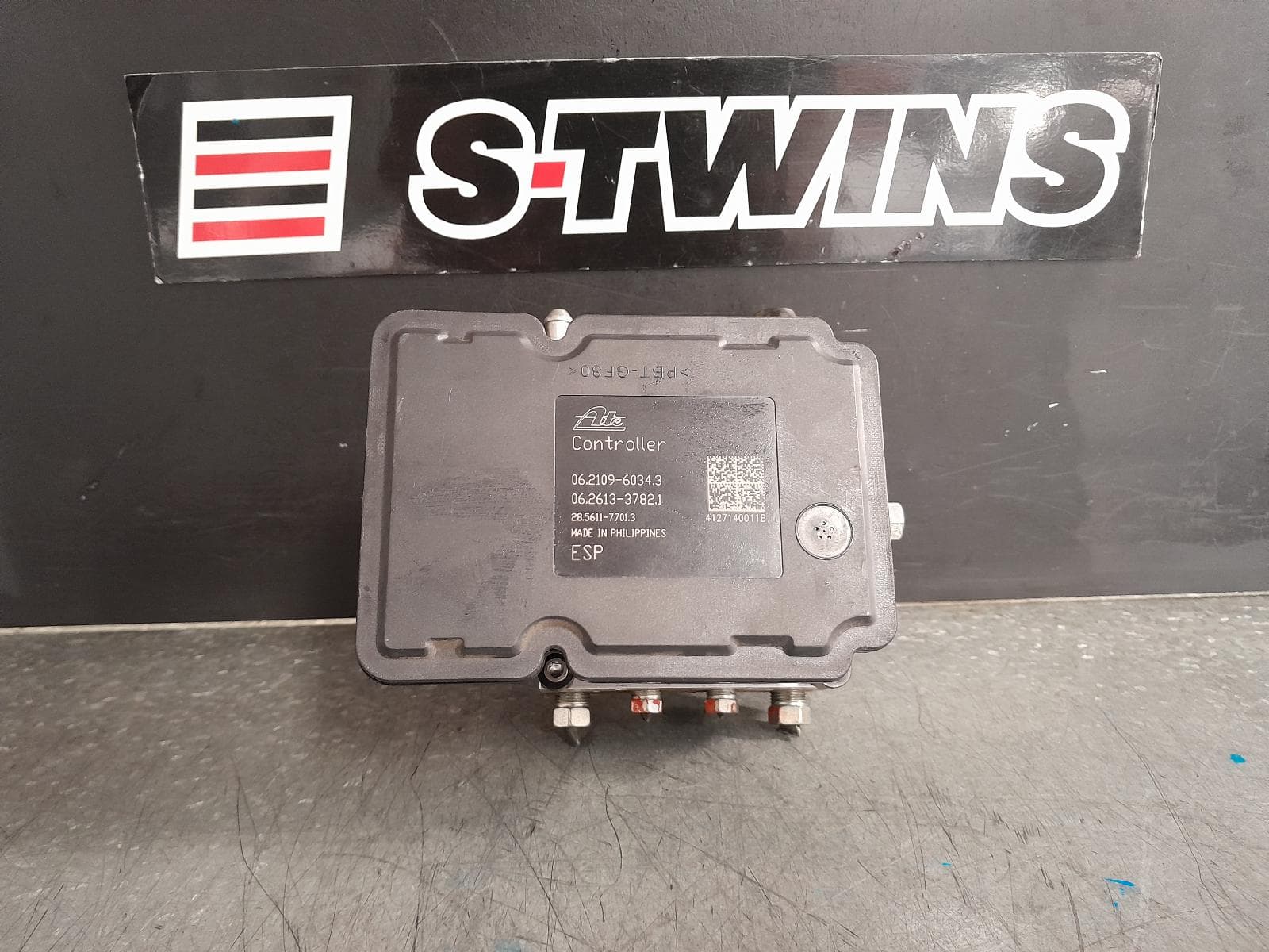 Used auto part listing image: 2012 MITSUBISHI LANCER ABS PUMP MODULATOR CJ, P/N 4670A890, 07/07-10/15 0000374790