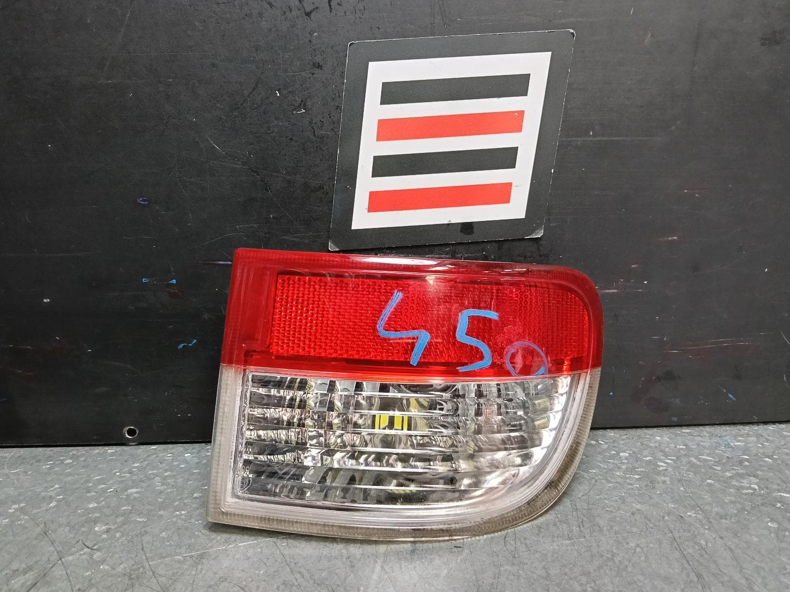 Used auto part listing image: 2019 MAZDA BT50 RIGHT TAILLIGHT UP-UR, UTE, LOWER, 10/11-06/20 0000380630
