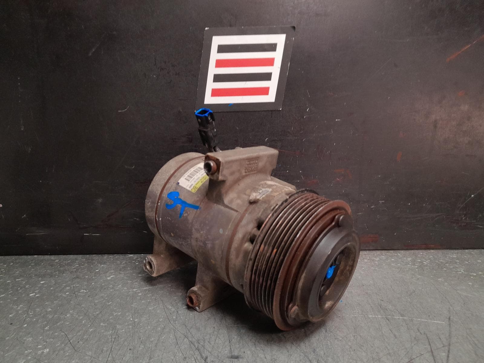 Used auto part listing image: 2015 MAZDA BT50 A C COMPRESSOR UP-UR, 2.2/3.2, DIESEL, 10/11-06/20 0000371492