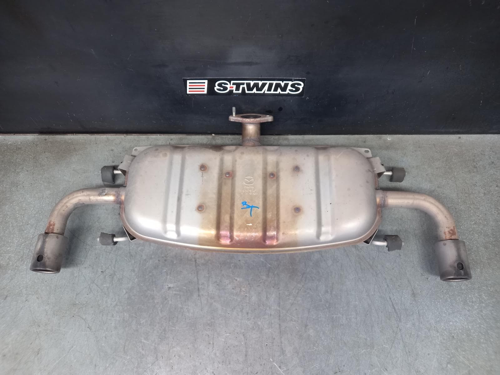 Used auto part listing image: 2017 MAZDA CX5 MUFFLER KF, 2.5 PETROL, 4WD, 02/17- 0000359827