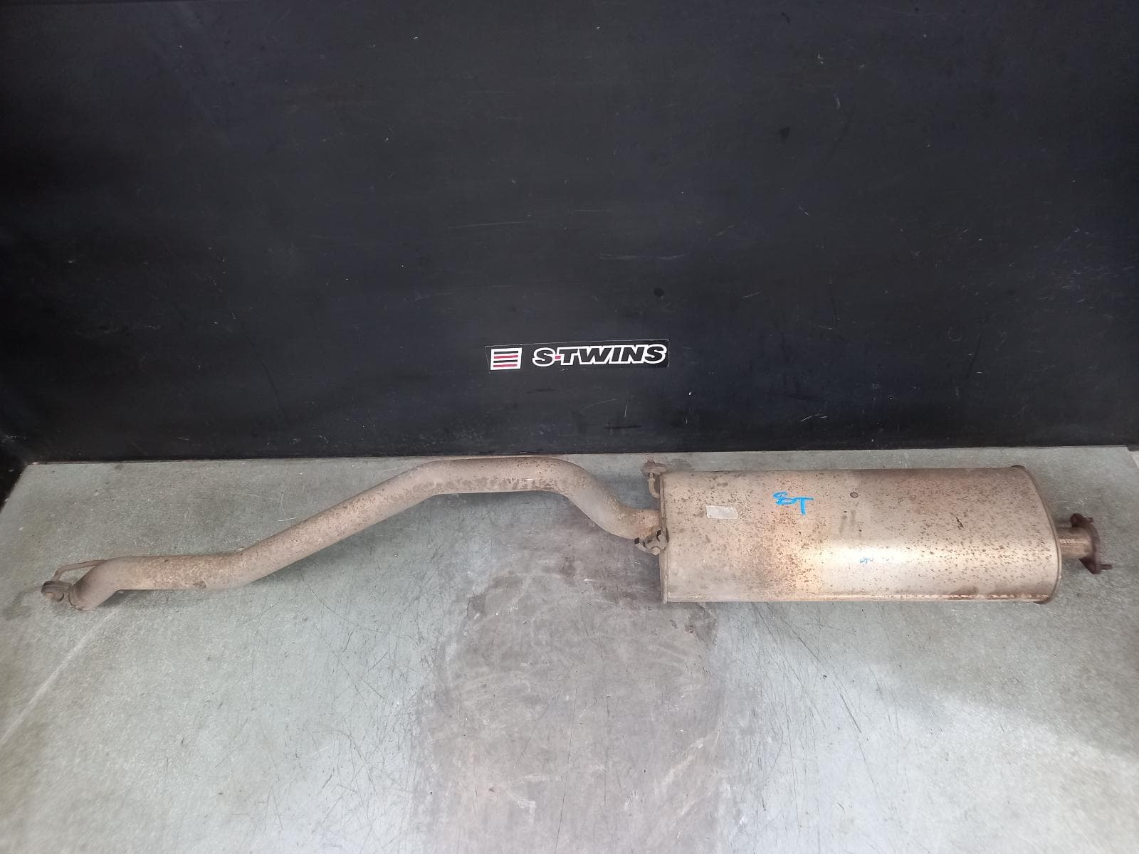 Used auto part listing image: 2014 MAZDA BT50 MUFFLER 11/11-06/20 0000389607