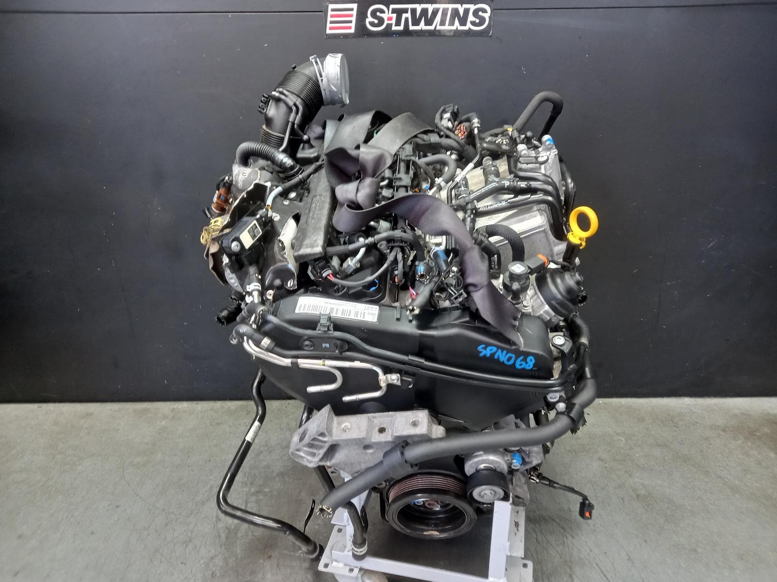 Used auto part listing image: 2018 VOLKSWAGEN TIGUAN ENGINE DIESEL, 2.0, TURBO, DFHA CODE, 5NA, 06/16-05/21 0000394309