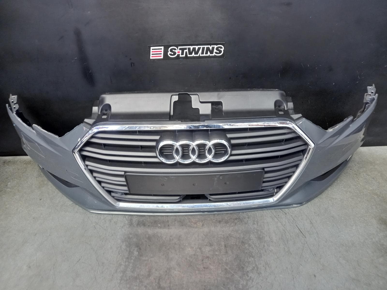 Used auto part listing image: 2016 AUDI A3 FRONT BUMPER 8V, A3, SEDAN, W/ PARK ASSIST & H/LAMP WASHER TYPE, 11/13-10/17 0000359998