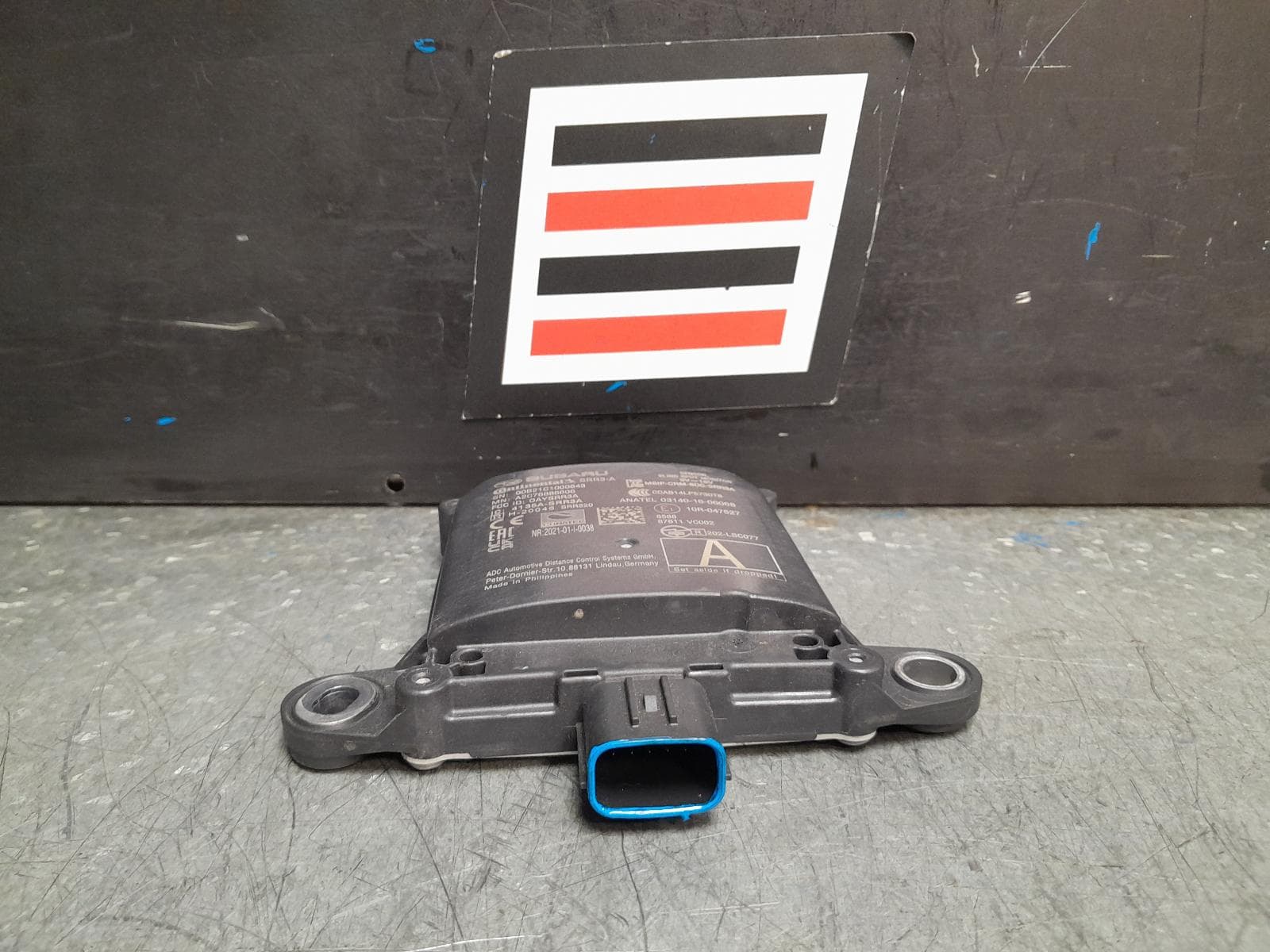 Used auto part listing image: 2022 SUBARU XV REVERSE CAMERA BLIND SPOT MONITOR SENSOR (RH REAR BEHIND BUMPER), G5X, 03/17-06/23 0000376399