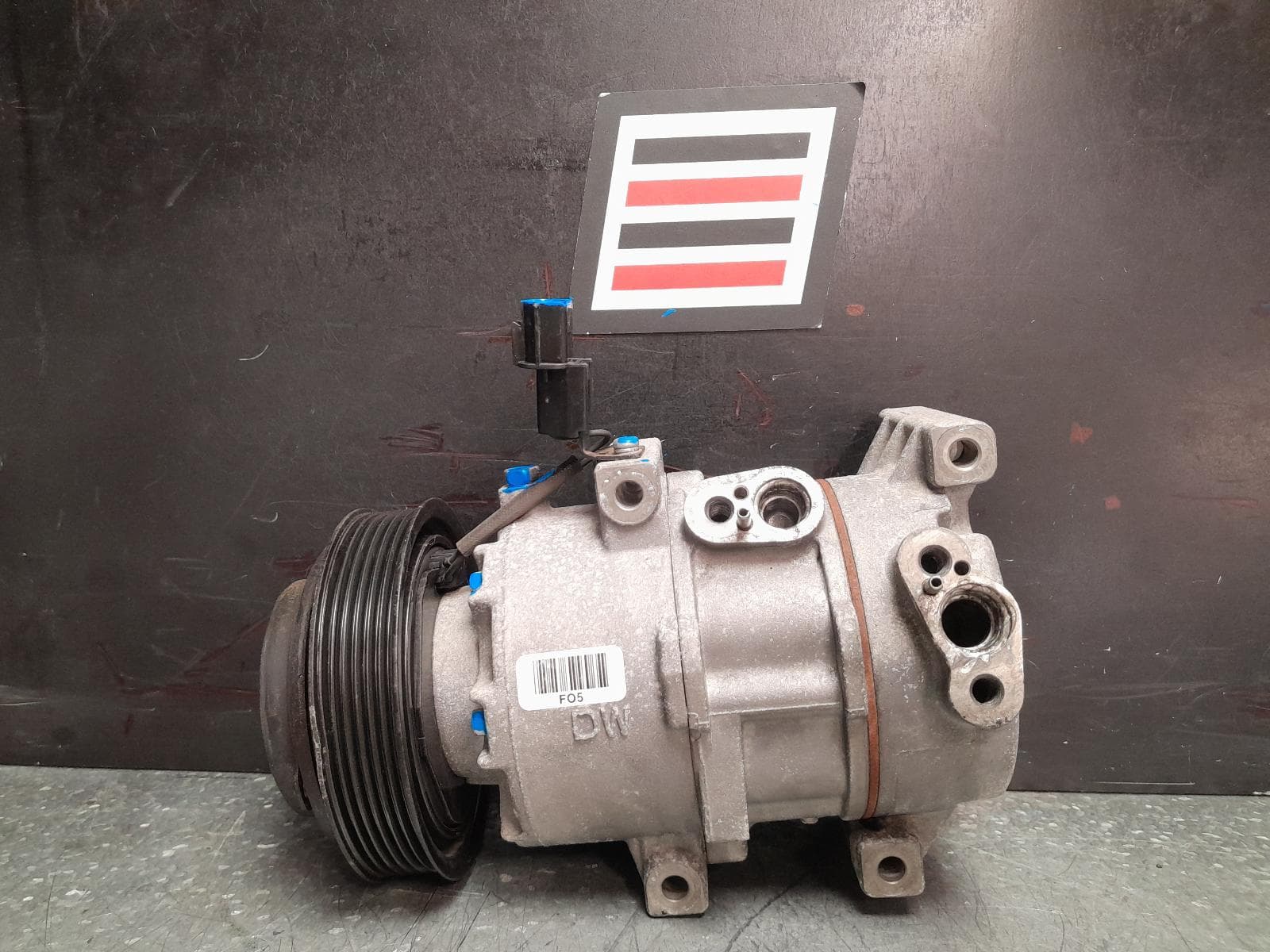 Used auto part listing image: 2015 HYUNDAI VELOSTER A C COMPRESSOR FS, 1.6, G4FD/G4FJ, PETROL, 03/14-02/18 0000368689