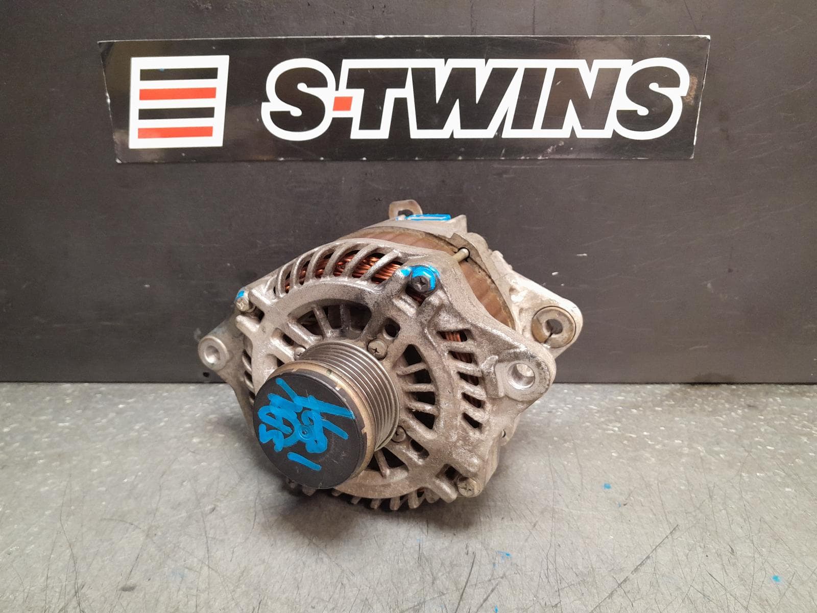 Used auto part listing image: 2011 MITSUBISHI LANCER ALTERNATOR PETROL, 2.0, TURBO, 130AMP, A3TL0081, EVO 10/CJ, 07/07-10/15 0000375070