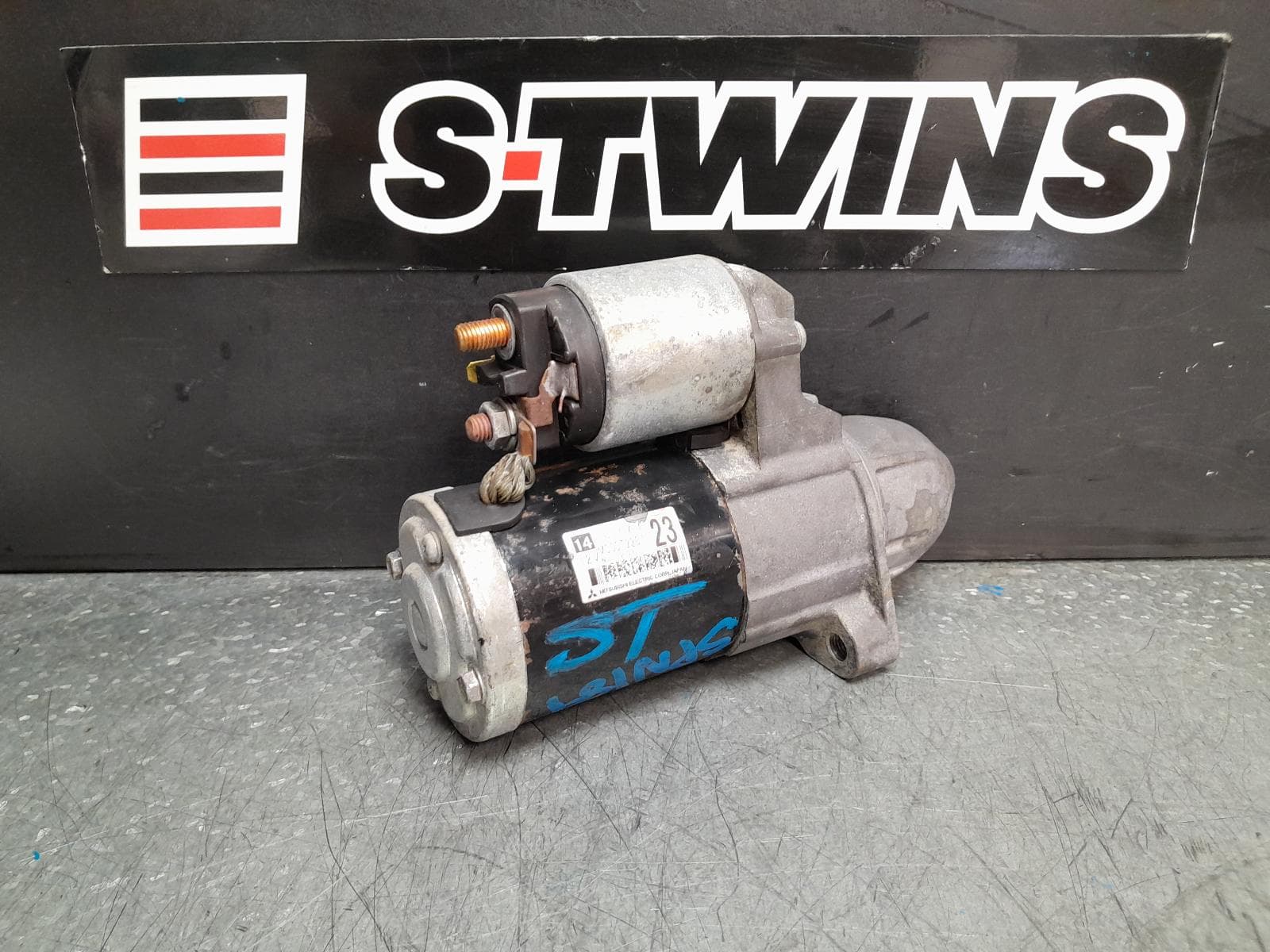 Used auto part listing image: 2011 MITSUBISHI LANCER STARTER PETROL, 2.0, TURBO, EVO 10/CJ, 07/07-10/15 0000375072