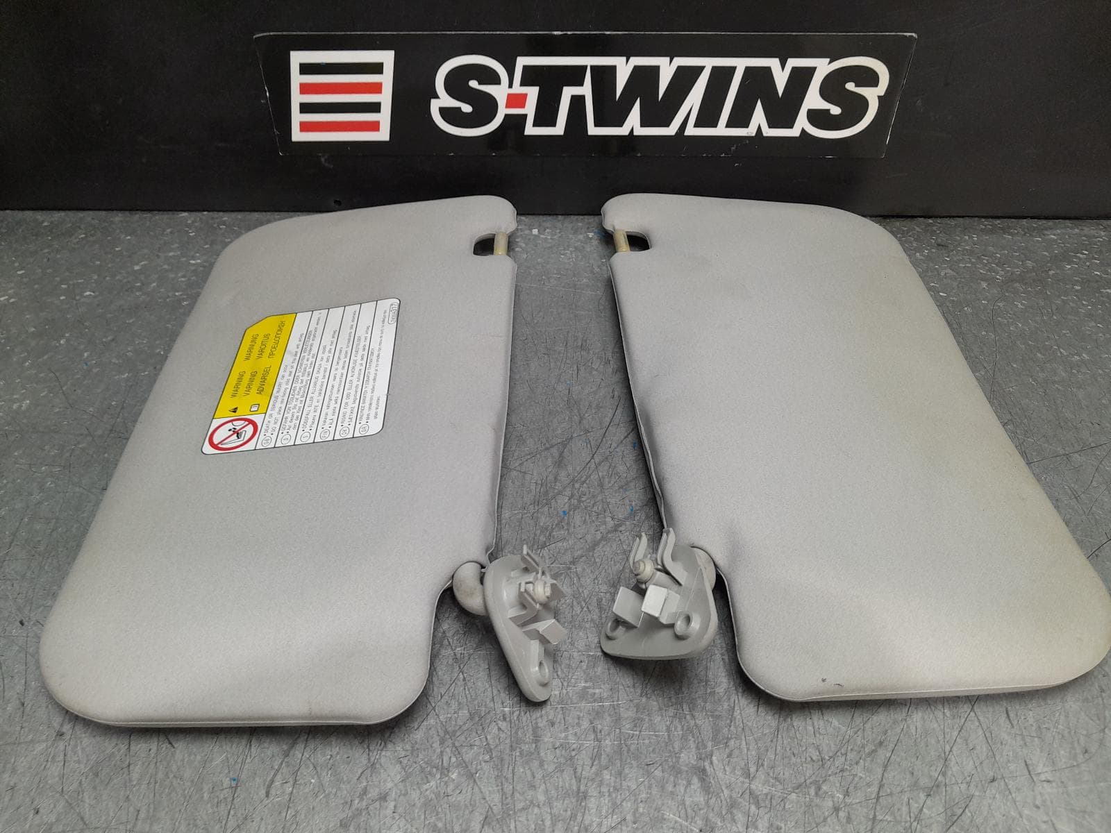 Used auto part listing image: 2011 MITSUBISHI LANCER SUNVISOR CJ, PAIR, 07/07-10/15 0000375100