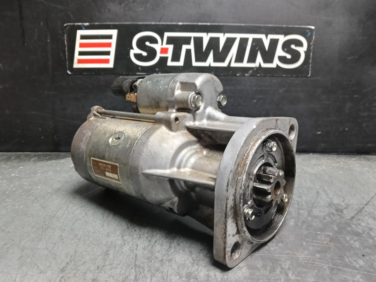Used auto part listing image: 2015 ISUZU DMAX STARTER DIESEL, 3.0, 4JJ1, RA-RC, 10/08-02/17 0000409099
