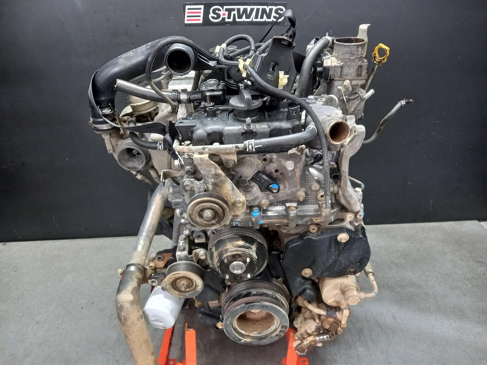 Used auto part listing image: 2016 ISUZU DMAX ENGINE DIESEL, 3.0, 4JJ1, TURBO, EURO 5, RC, 4WD, MANUAL T/M, 11/16-06/20 0000382954