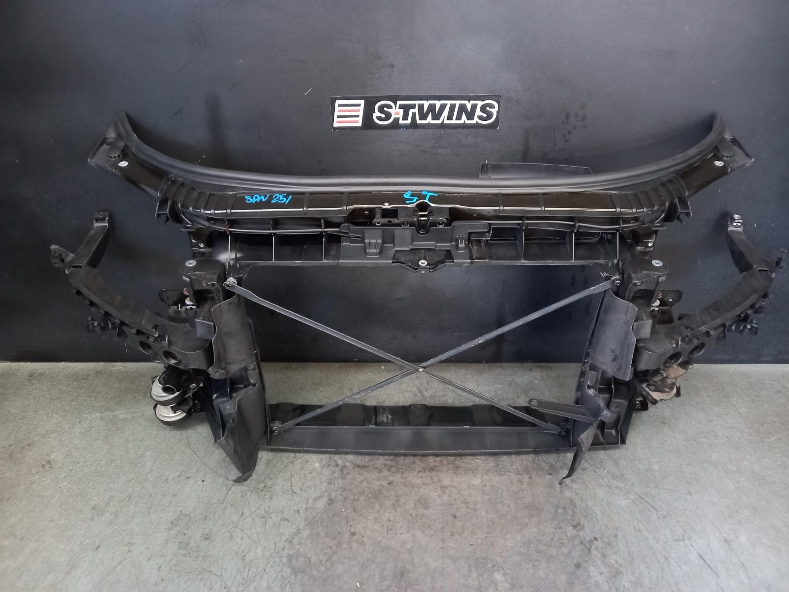 Used auto part listing image: 2013 AUDI A3 RADIATOR SUPPORT A3, 8P, CABRIO, 07/08-04/13 0000366126