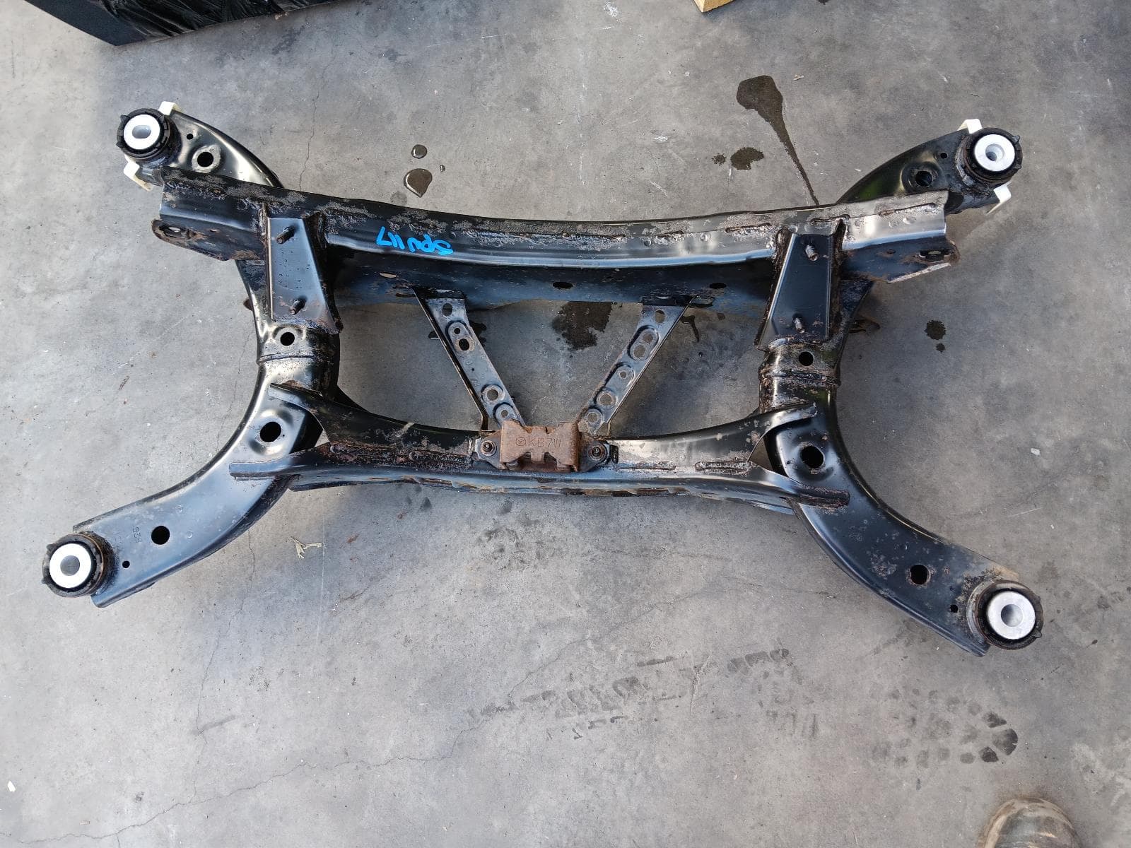 Used auto part listing image: 2018 MAZDA CX5 R BEAM CRADLE XMEMBR KF, 2WD, 02/17- 0000362579