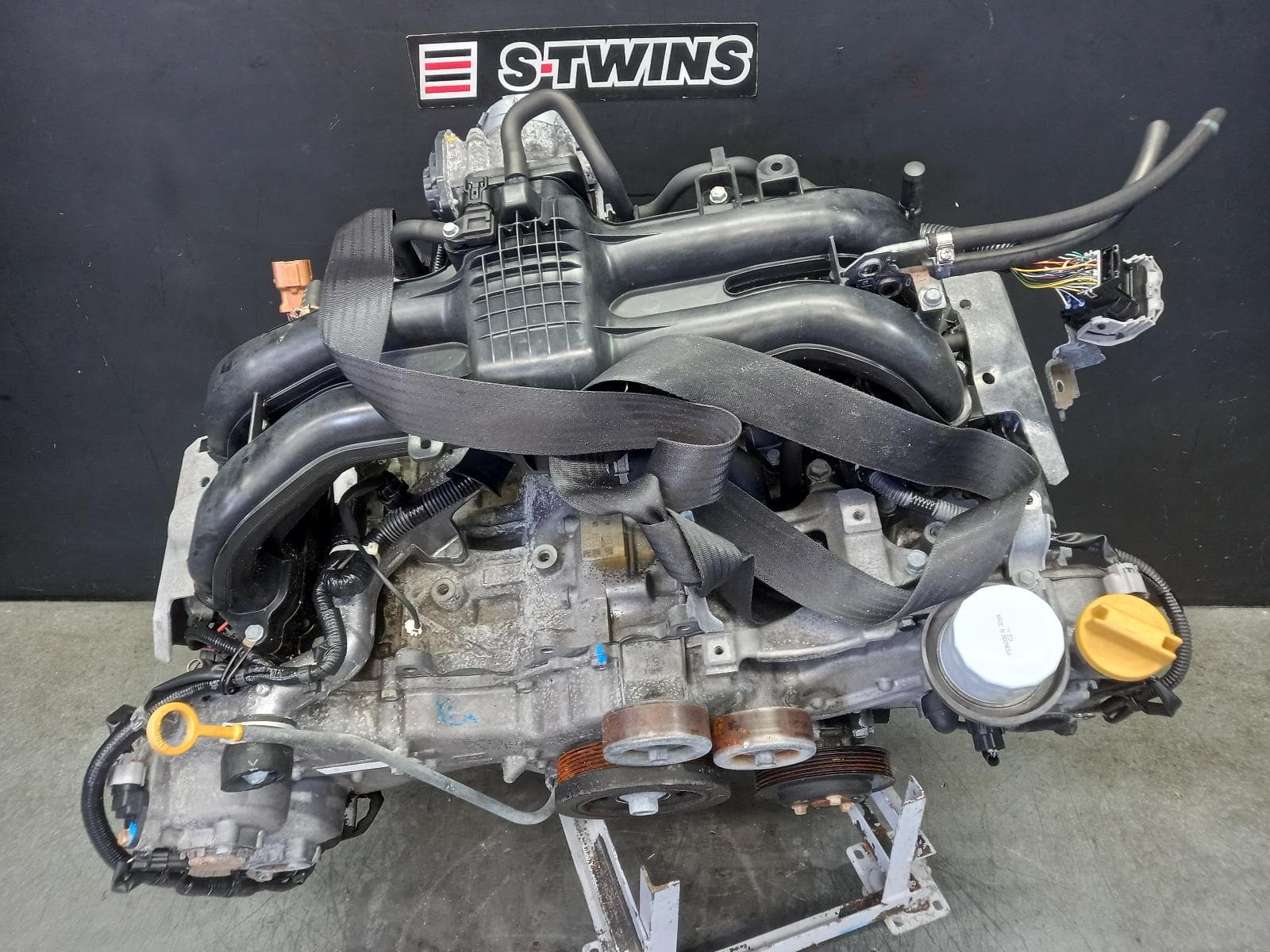 Used auto part listing image: 2011 SUBARU FORESTER ENGINE PETROL, 2.5, FB25 (126kW), NON TURBO, NON EGR TYPE, X/XS, FB25AJX, 08/10-08/12 0000399554