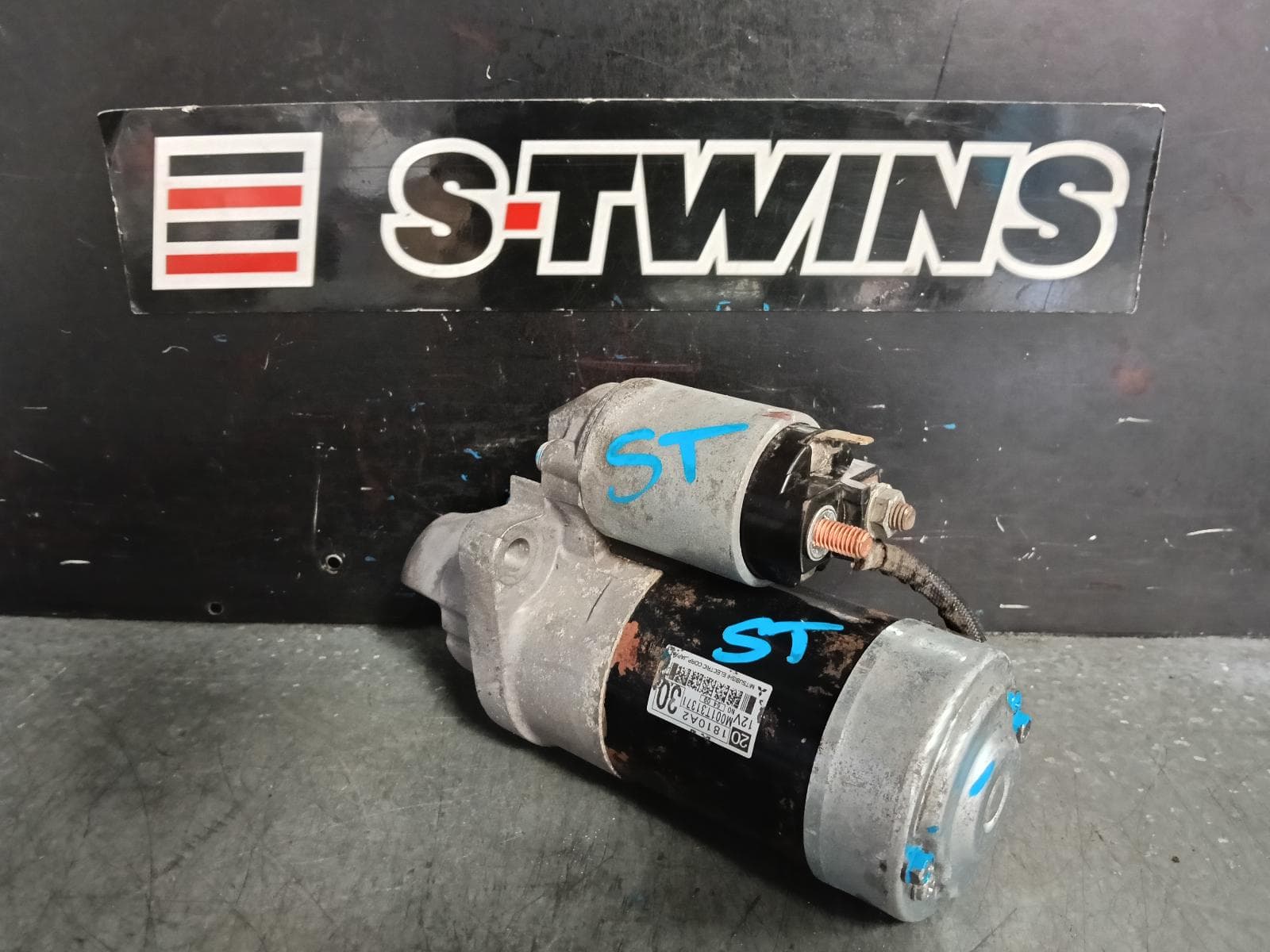 Used auto part listing image: 2016 MITSUBISHI OUTLANDER STARTER DIESEL, 2.2, MITSUBISHI M001T31371, ZJ-ZL, 10/12-07/21 0000391316