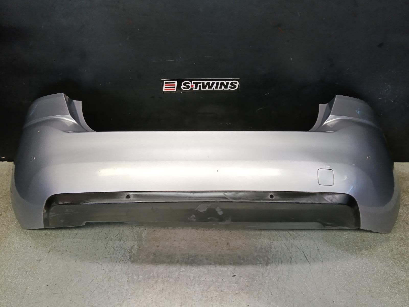 Used auto part listing image: 2016 PEUGEOT 308 REAR BUMPER T9, HATCH, W/ PARK SENSORS TYPE, 10/14-01/21 0000397292