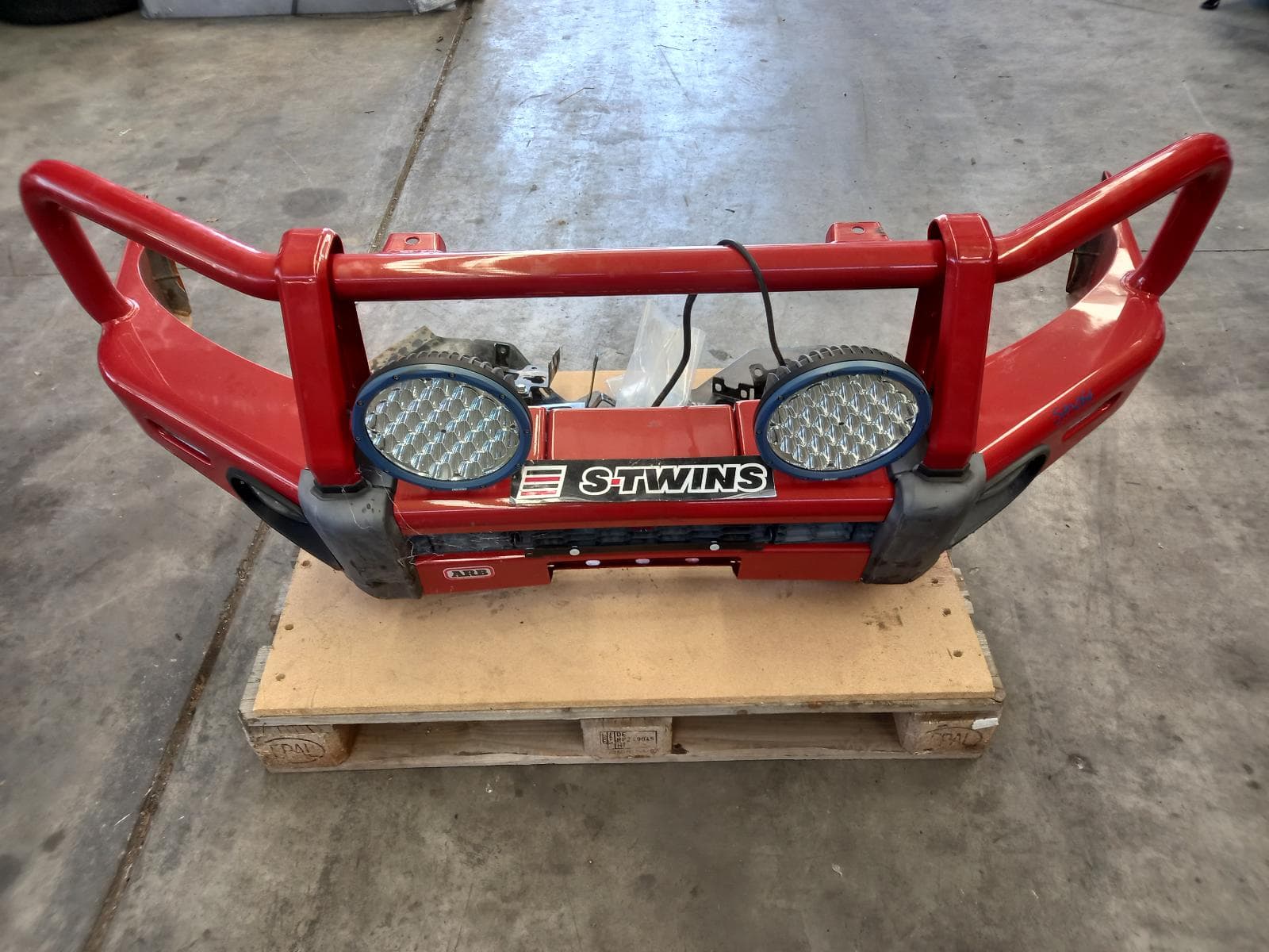 Used auto part listing image: 2012 FORD RANGER FRONT BUMPER BULL BAR-STEEL, PX SERIES 1, 06/11-06/15 0000379481