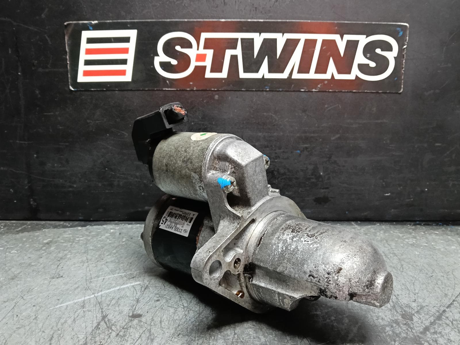 Used auto part listing image: 2015 SUBARU WRX STARTER PETROL, FA20, TURBO, MANUAL, 6 SPEED, V1, 03/14-10/21 0000409815