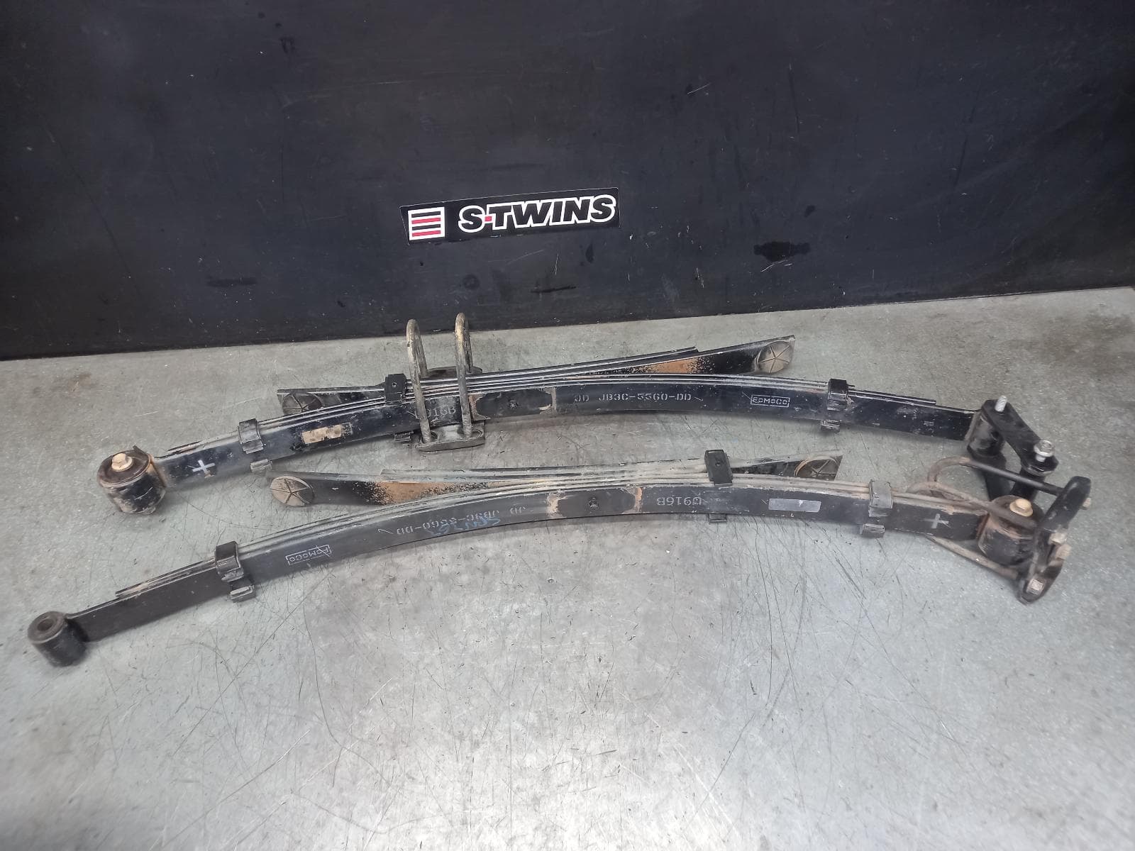 Used auto part listing image: 2019 FORD RANGER REAR LEAF SPRING PX, PAIR, 4WD, STANDARD HEIGHT, 06/11-04/22 0000388373